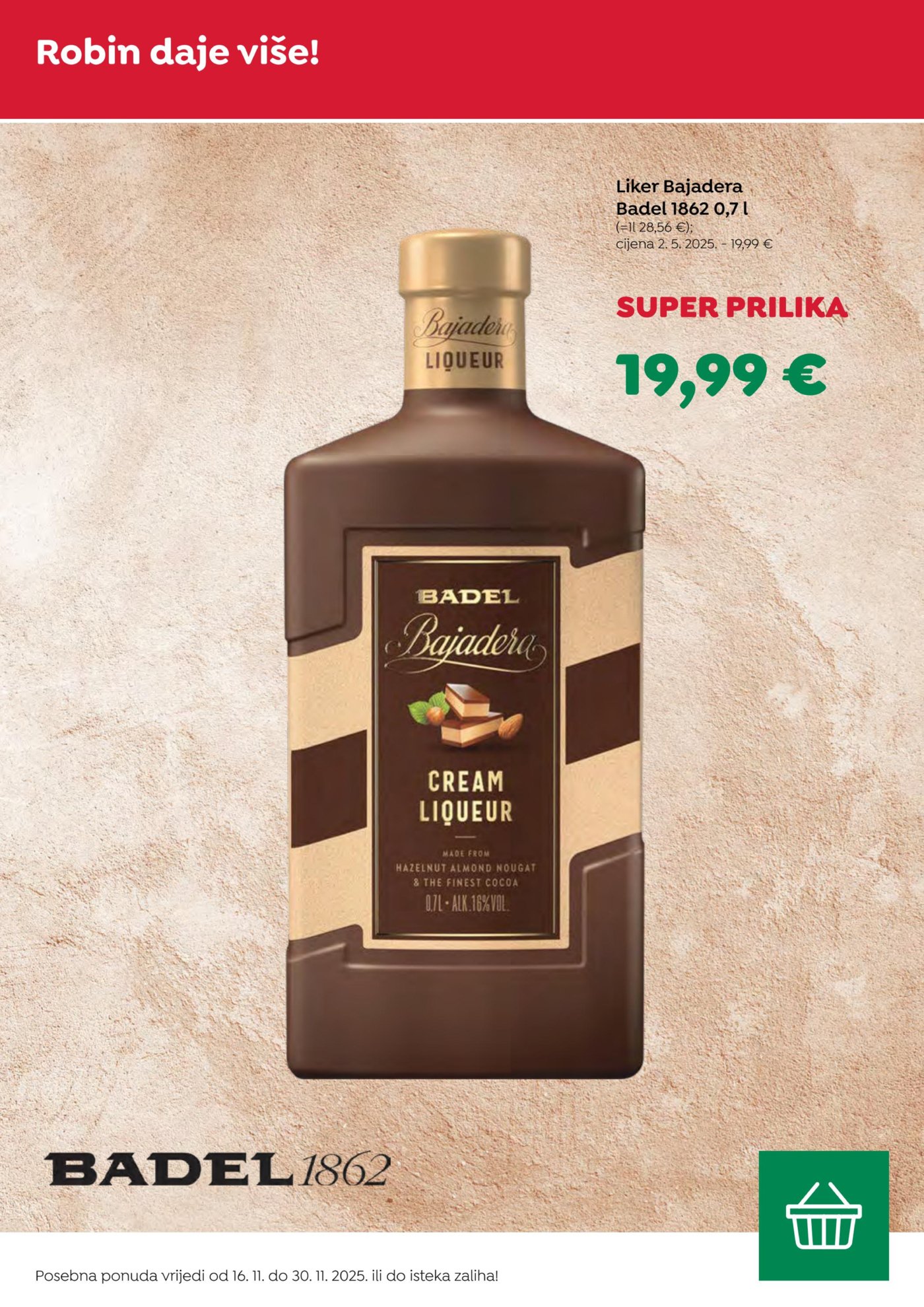 Robin katalog Akcija 16.11.-30.11.2025.