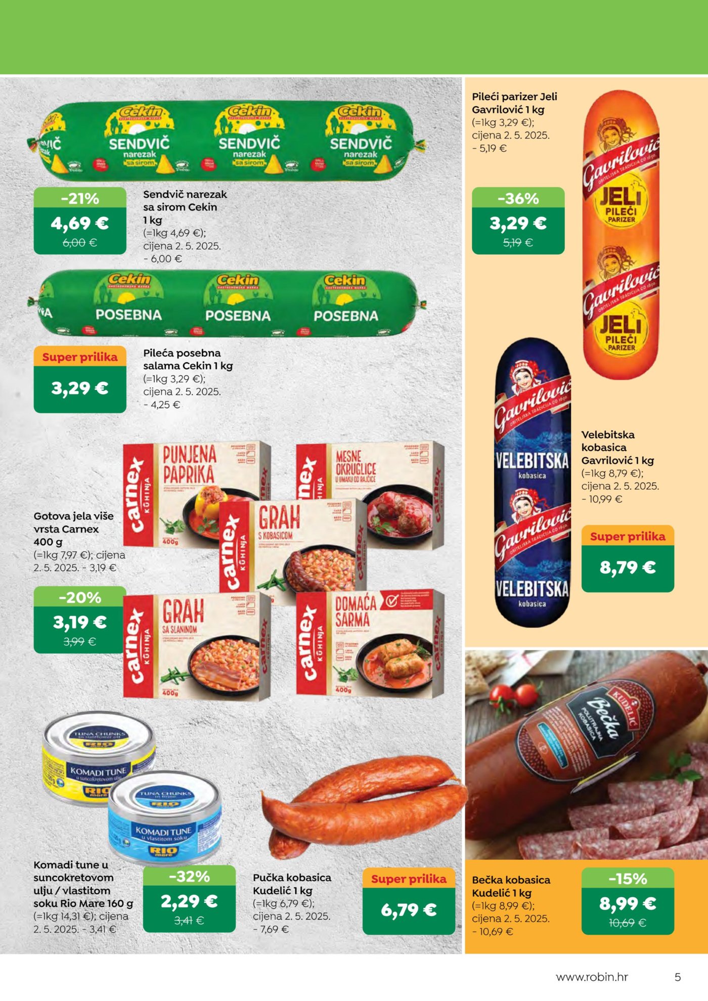 Robin katalog Akcija 16.11.-30.11.2025.