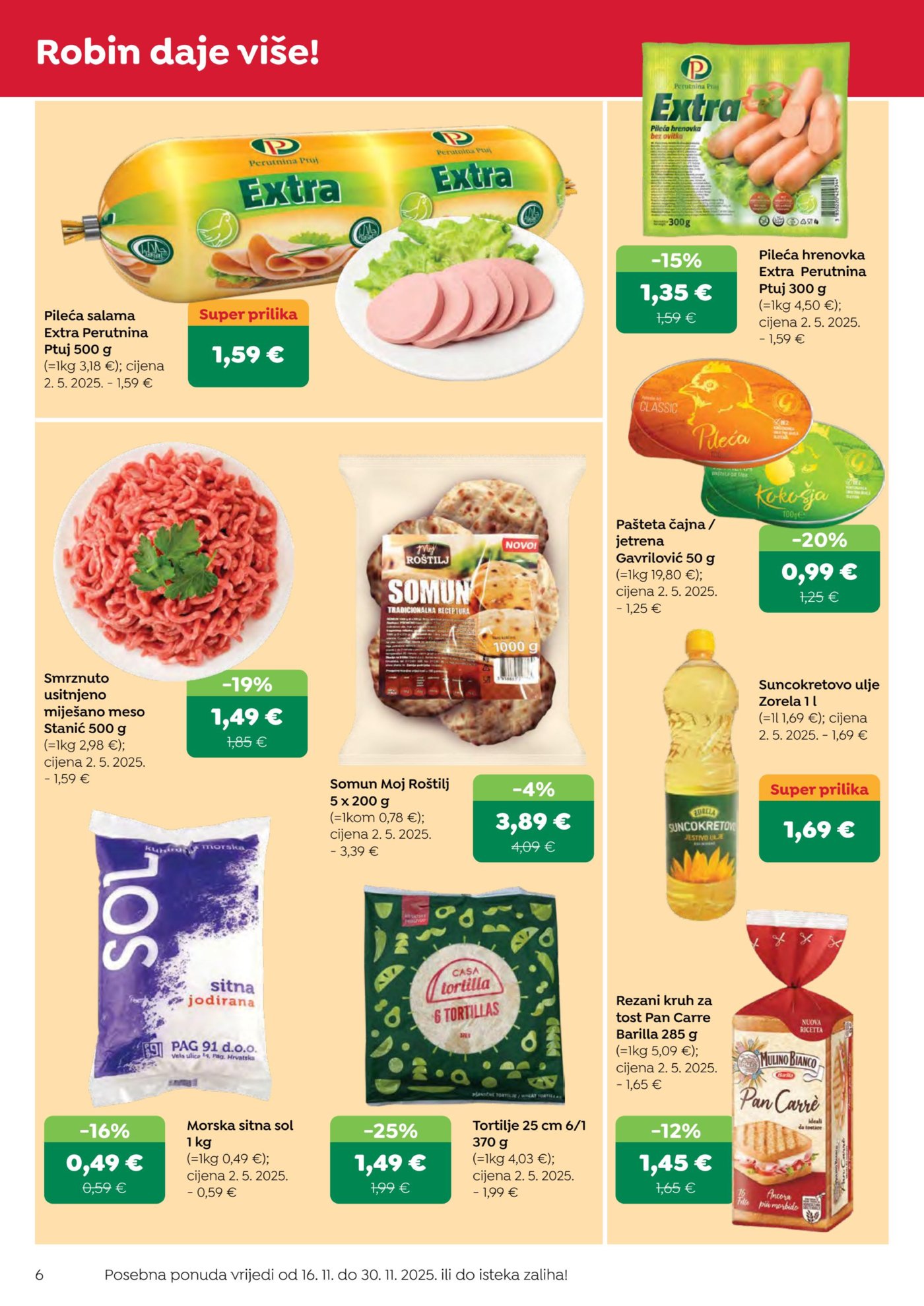 Robin katalog Akcija 16.11.-30.11.2025.