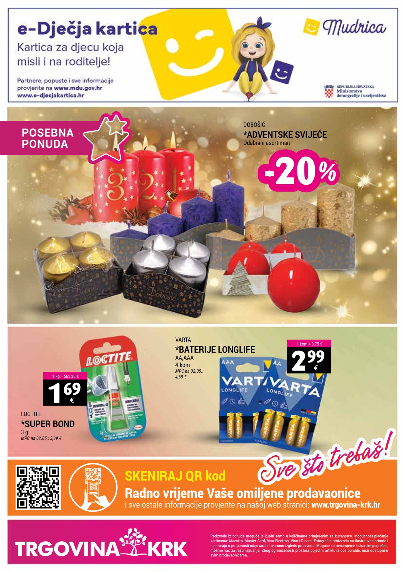 Trgovina Krk katalog Akcija 17.-30.11.2025.