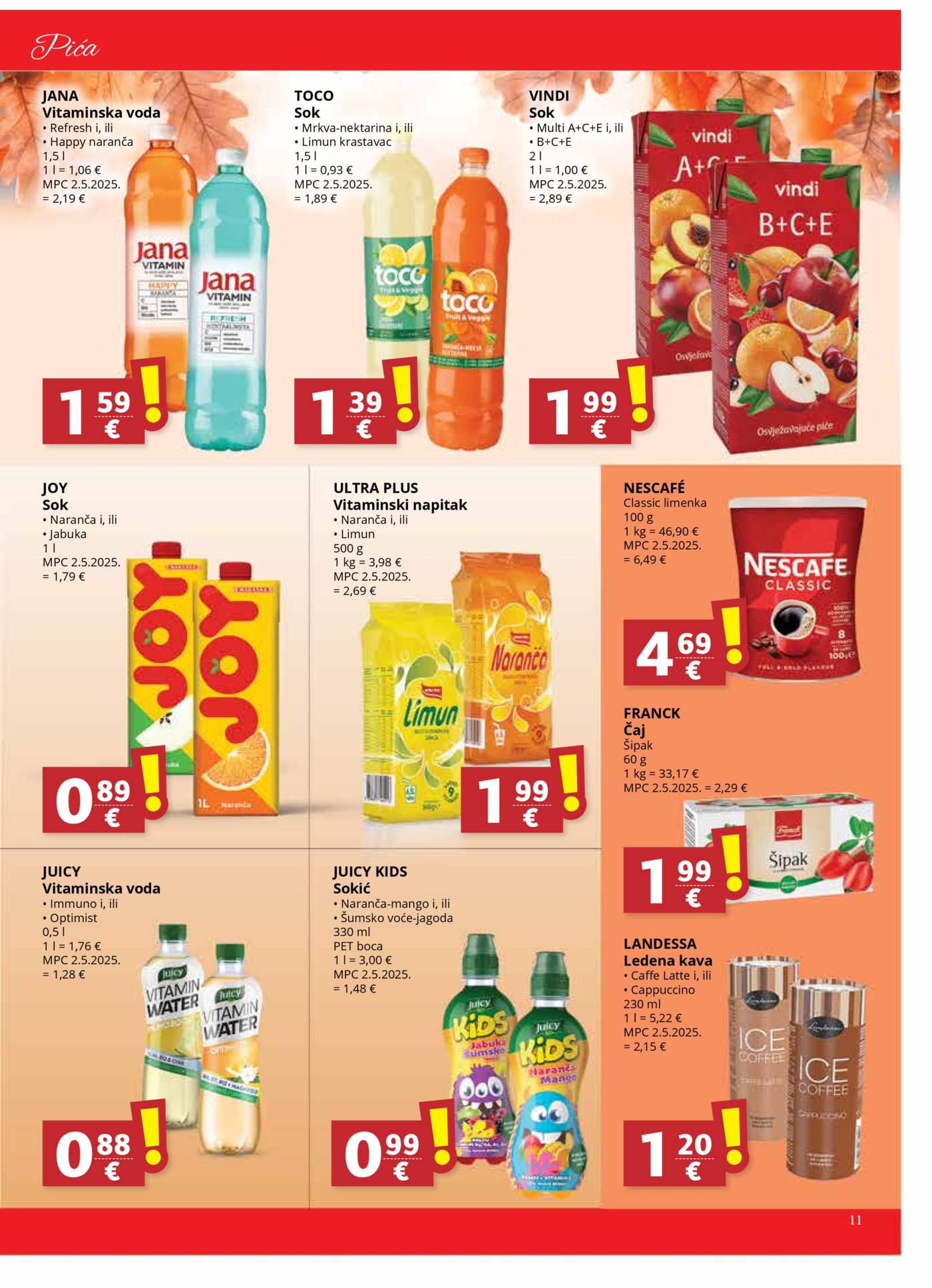 Ultra gros Victa katalog Akcija 19.11.-25.11.2025.