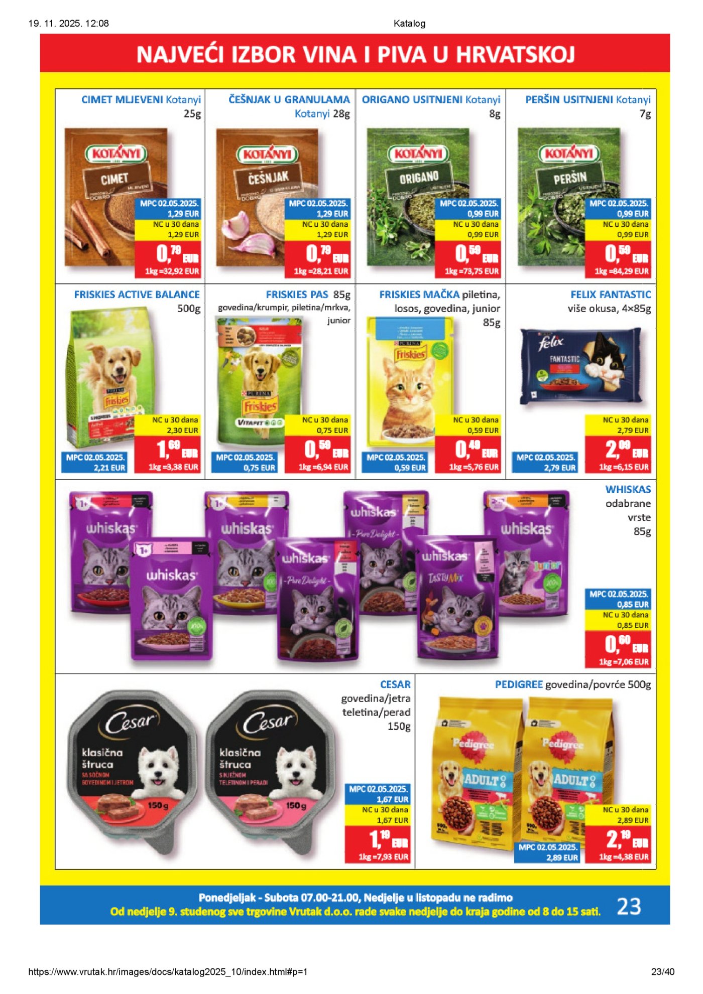 Vrutak katalog Akcija 10.11.-23.11.2025.