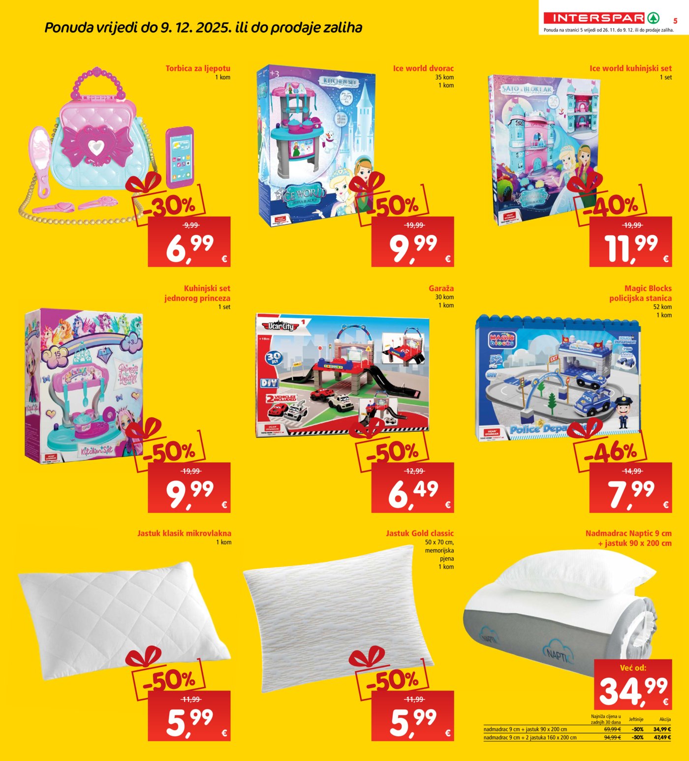 Interspar Black Friday katalog Akcija 24.11.-9.12.2025.
