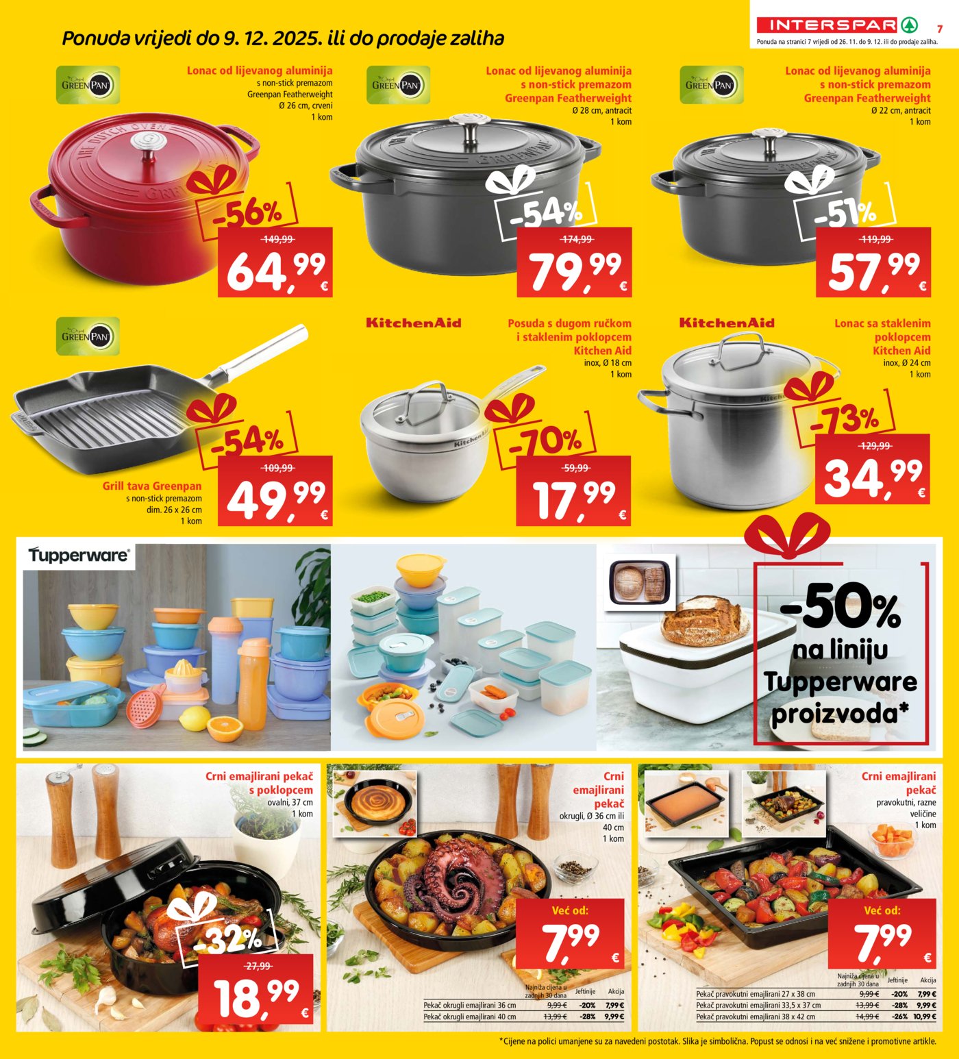 Interspar Black Friday katalog Akcija 24.11.-9.12.2025.