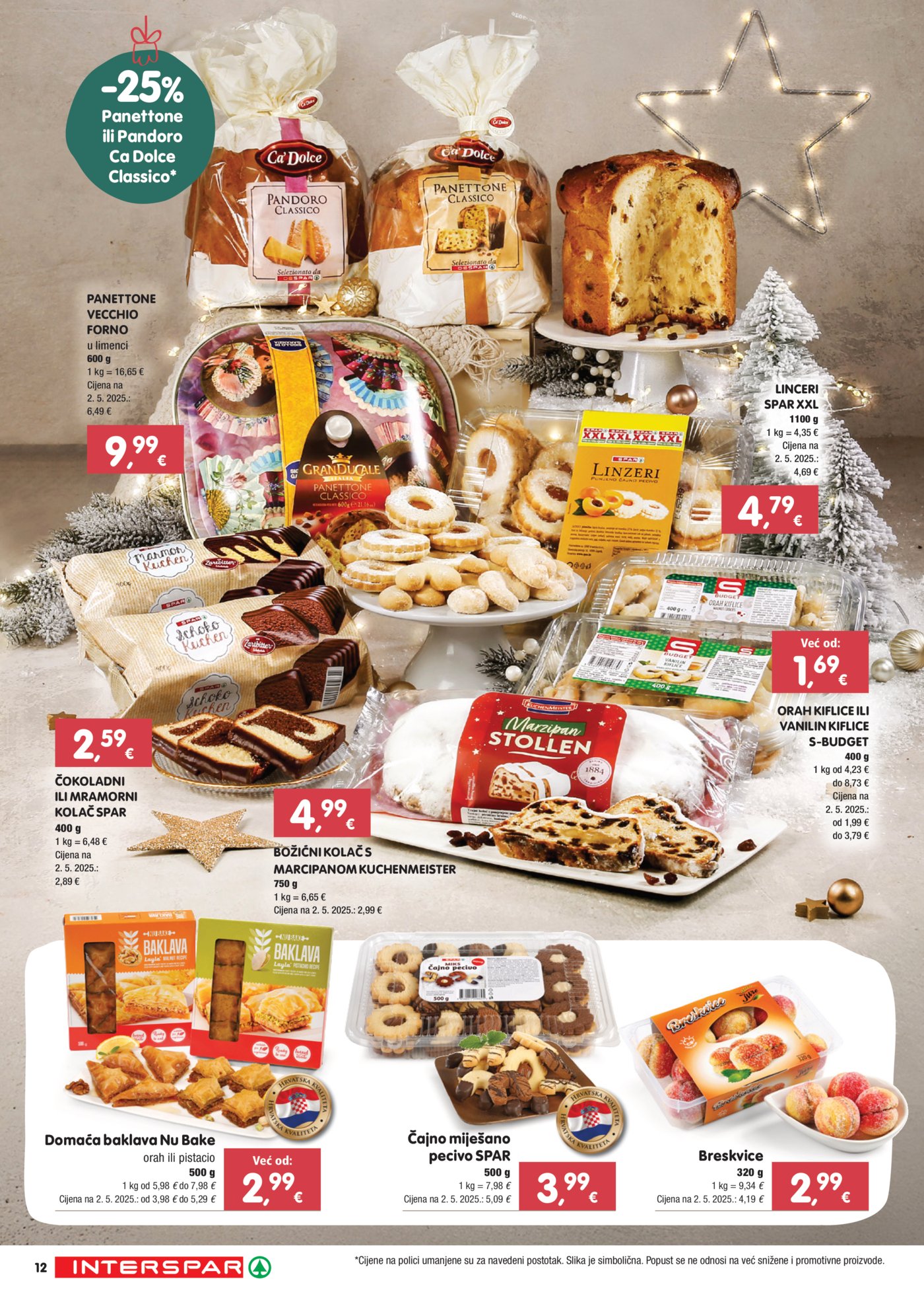Interspar Delicije katalog Akcija 27.11.-31.12.2025.