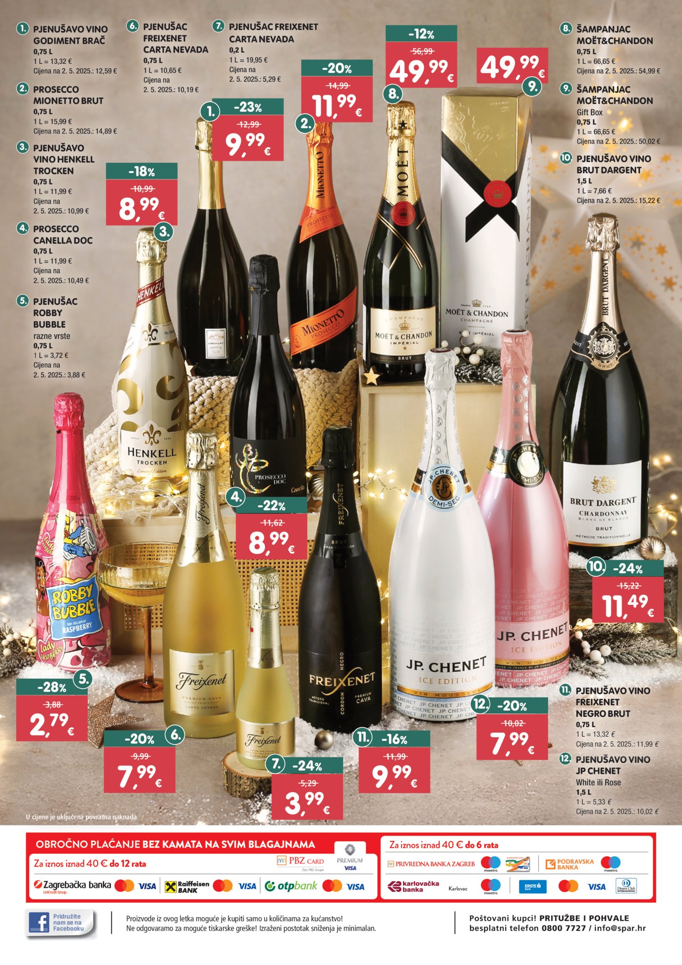 Interspar Delicije katalog Akcija 27.11.-31.12.2025.