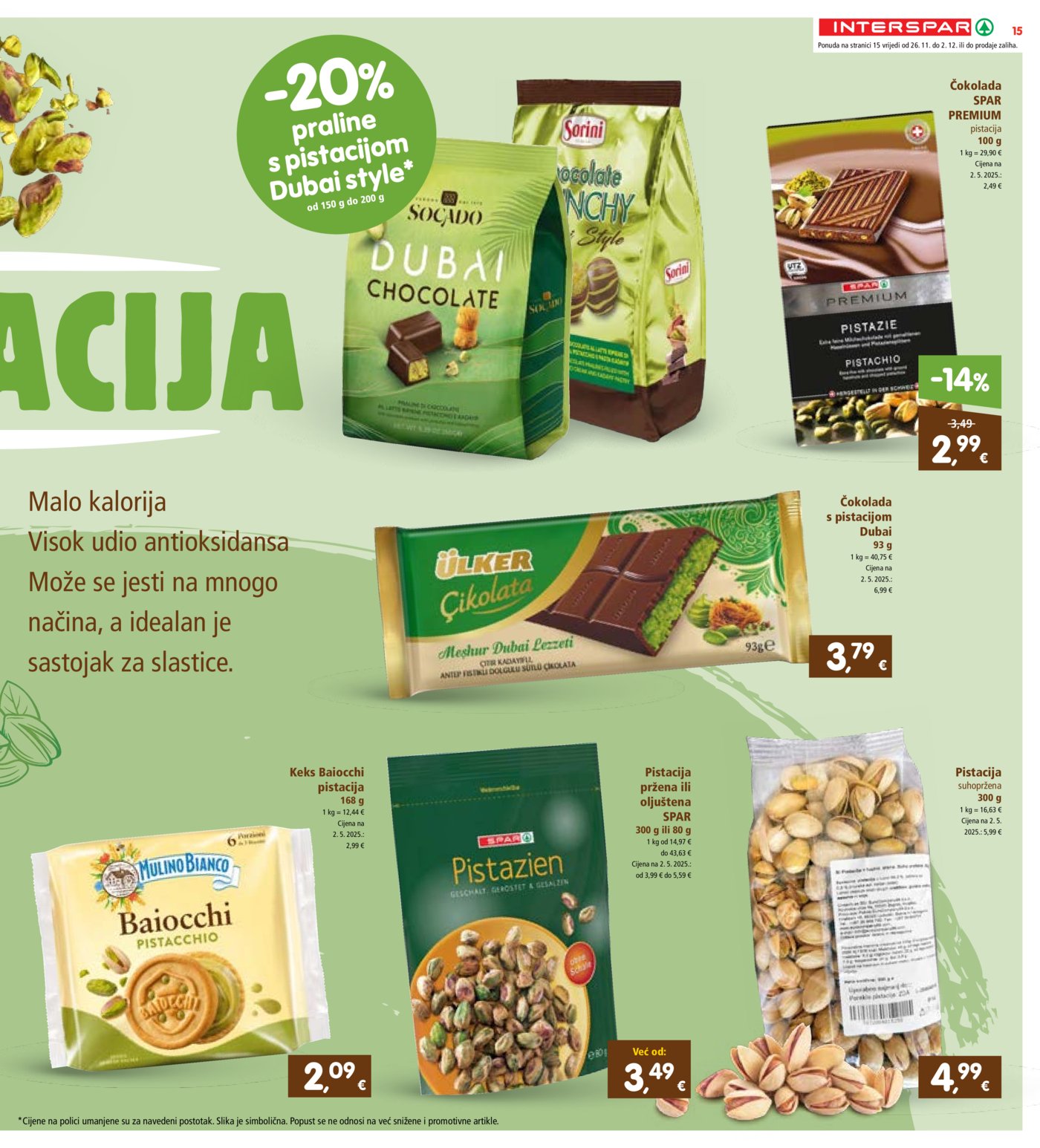 INTERSPAR katalog Akcija 26.11. - 02.12.2025.