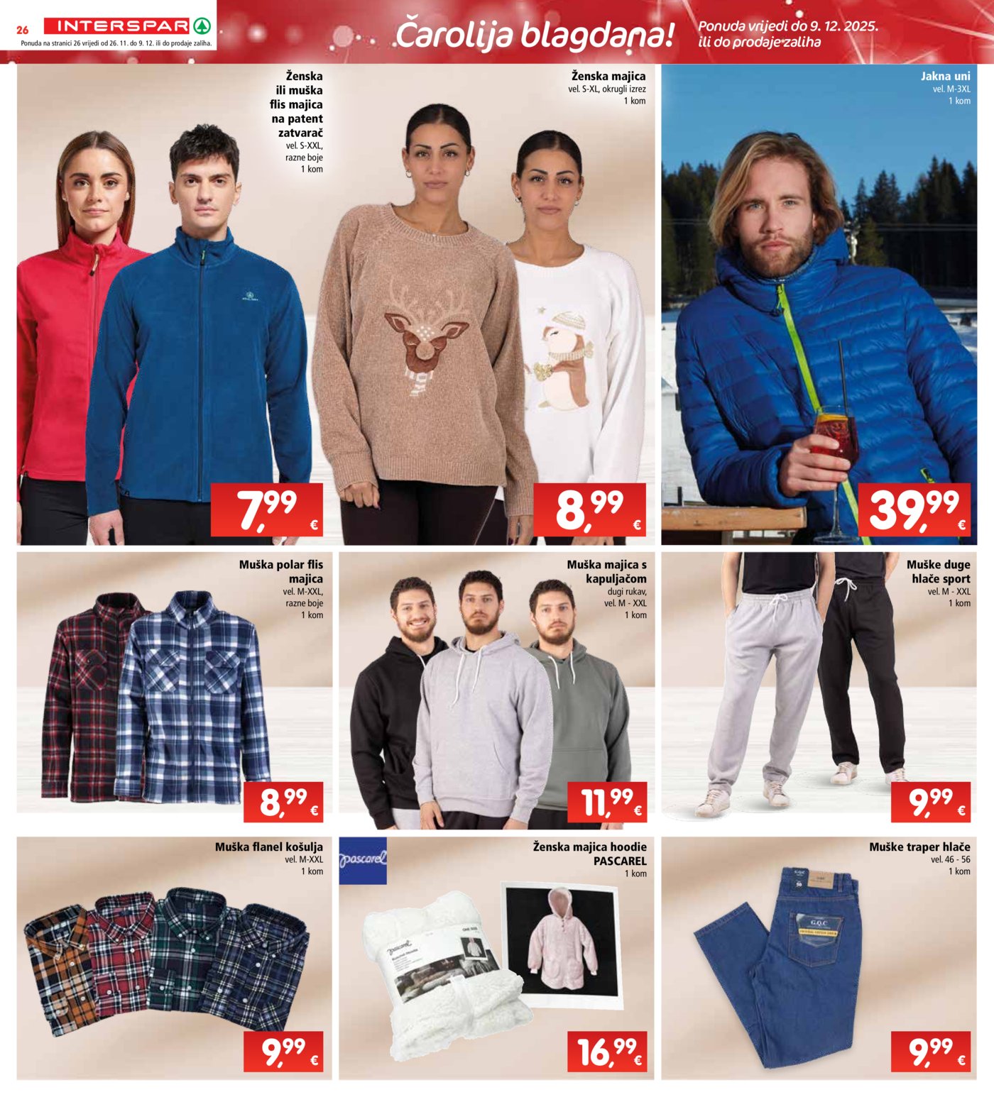INTERSPAR katalog Akcija 26.11. - 02.12.2025.