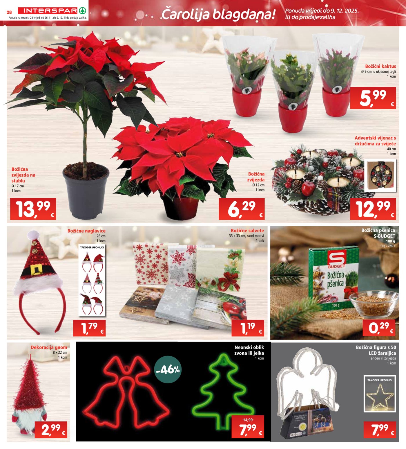 INTERSPAR katalog Akcija 26.11. - 02.12.2025.
