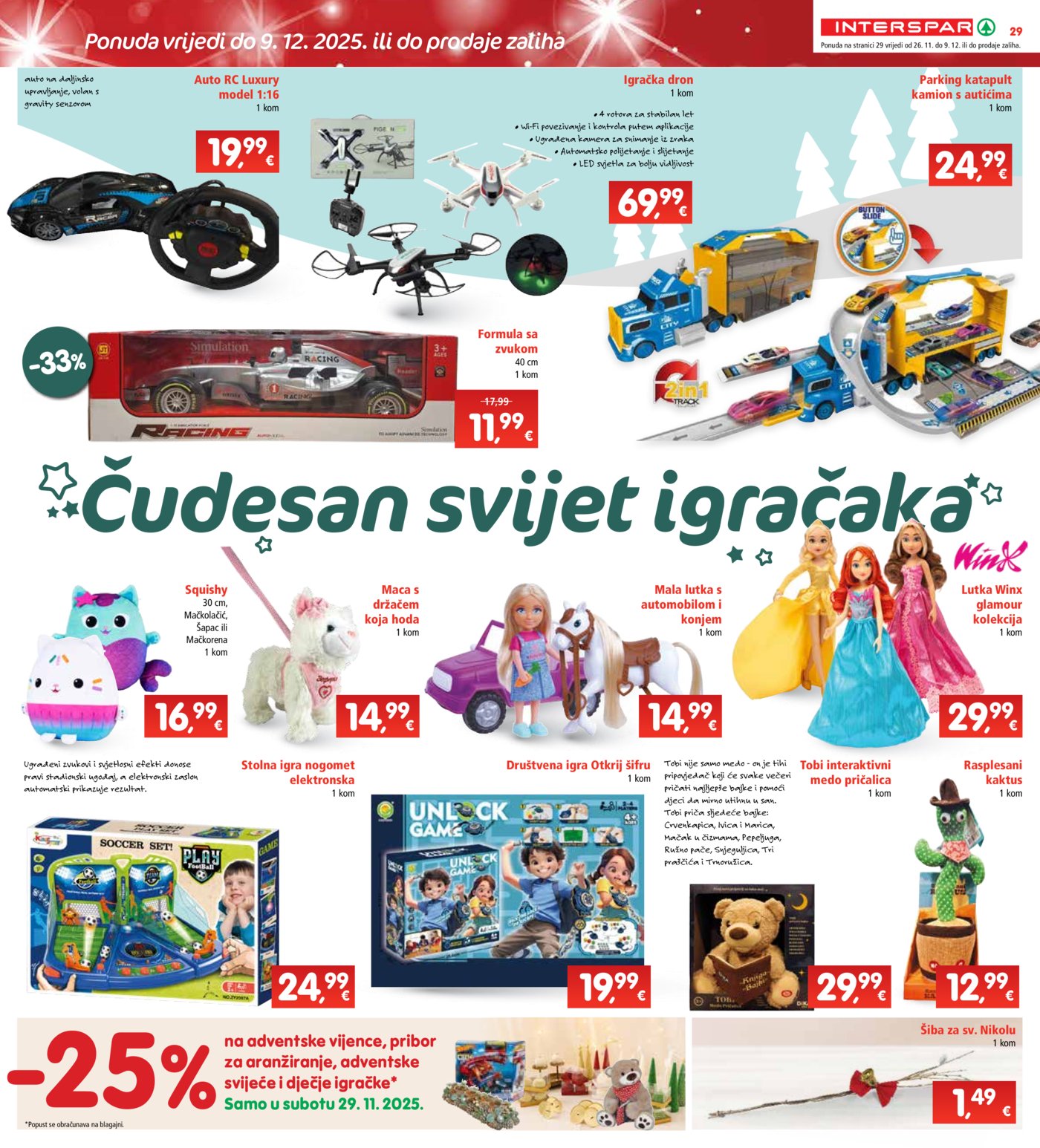 INTERSPAR katalog Akcija 26.11. - 02.12.2025.