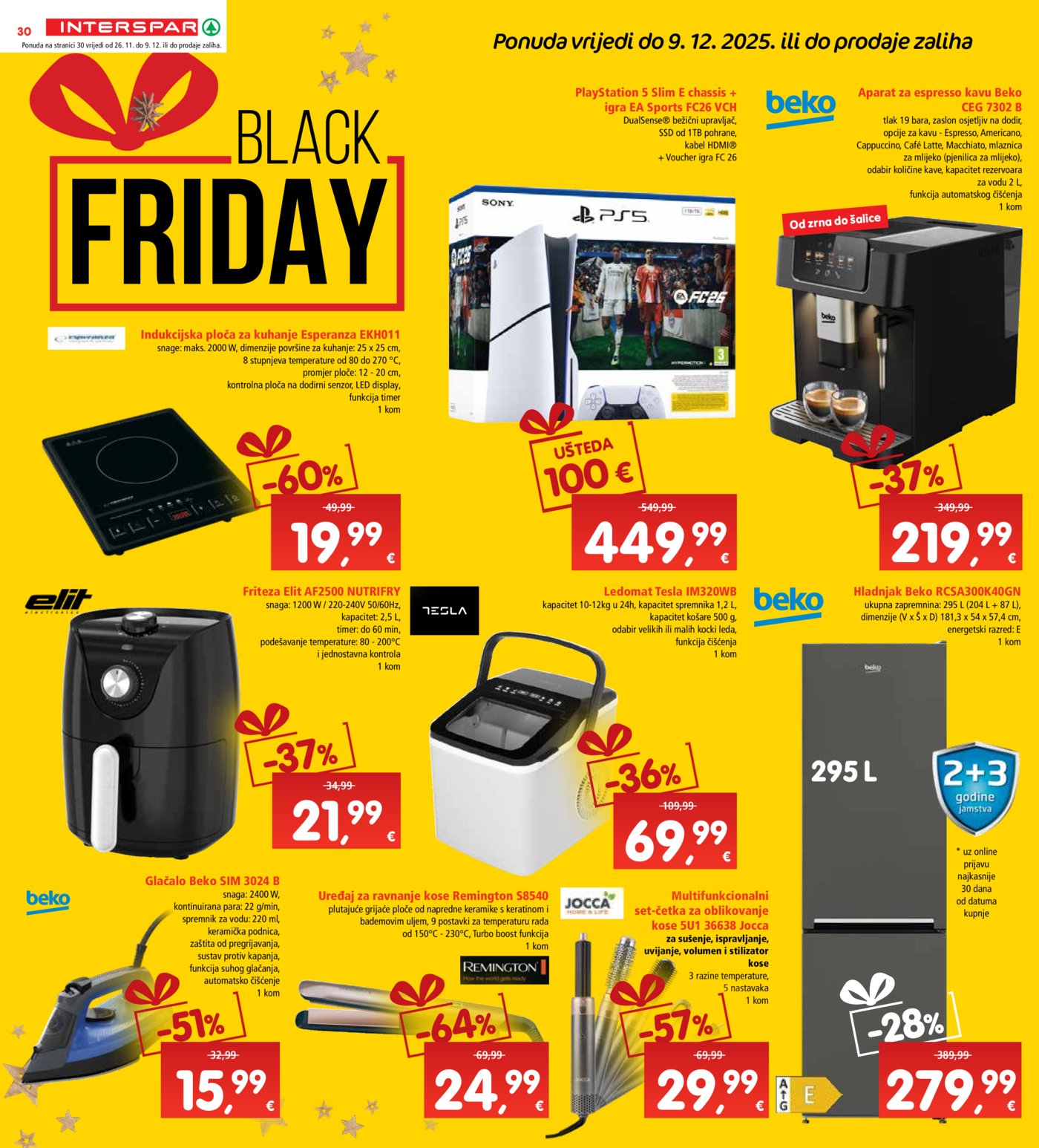 INTERSPAR katalog Akcija 26.11. - 02.12.2025.