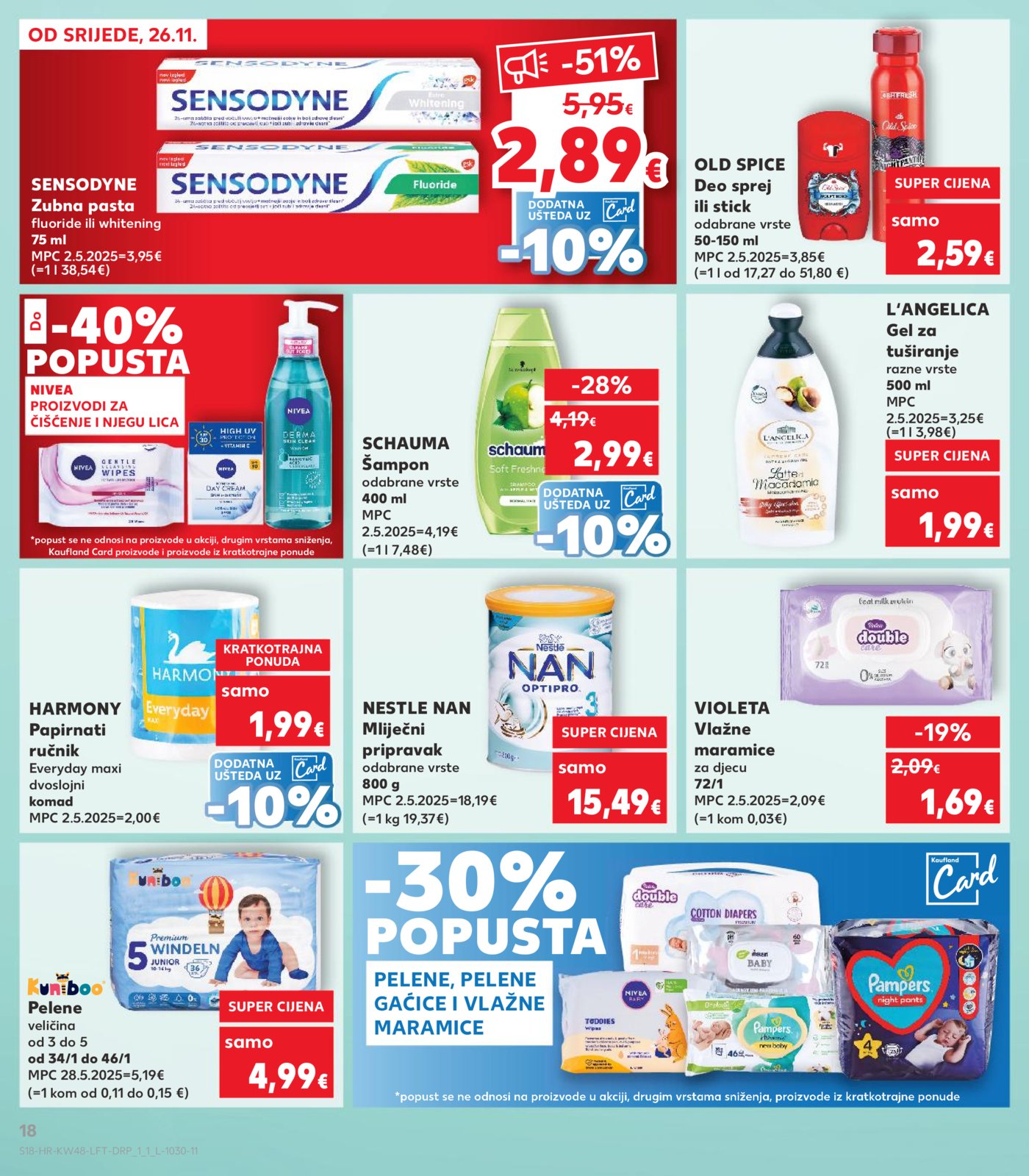 Kaufland katalog Akcija 26.11. - 02.12.2025.