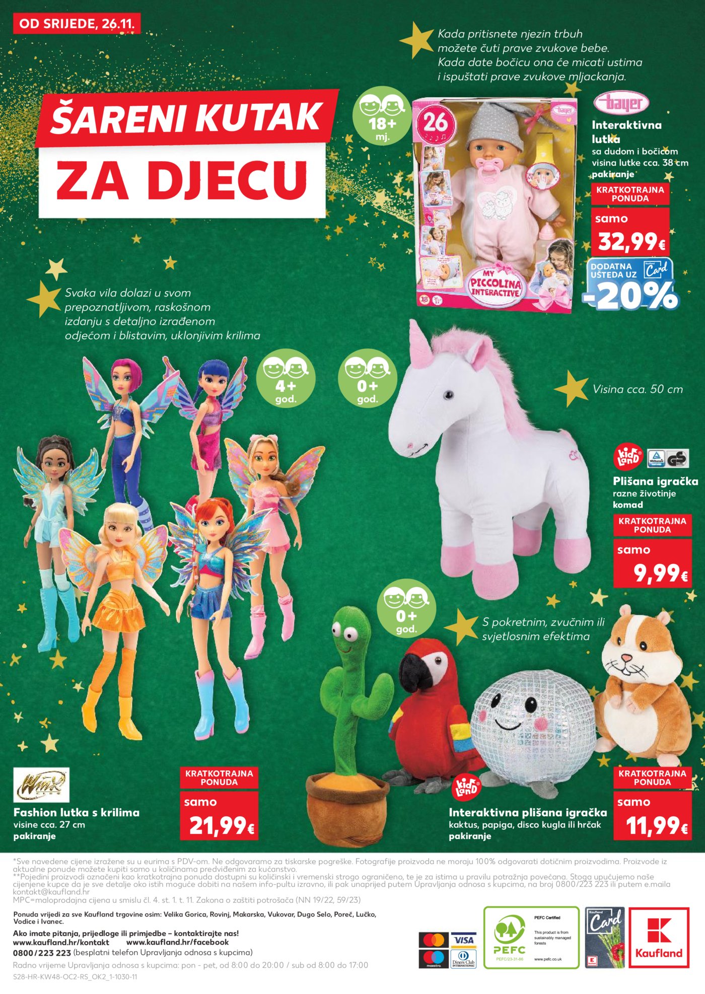 Kaufland katalog Neprehrambenih proizvoda 26.11. - 02.12.2025. Odabrane poslovnice