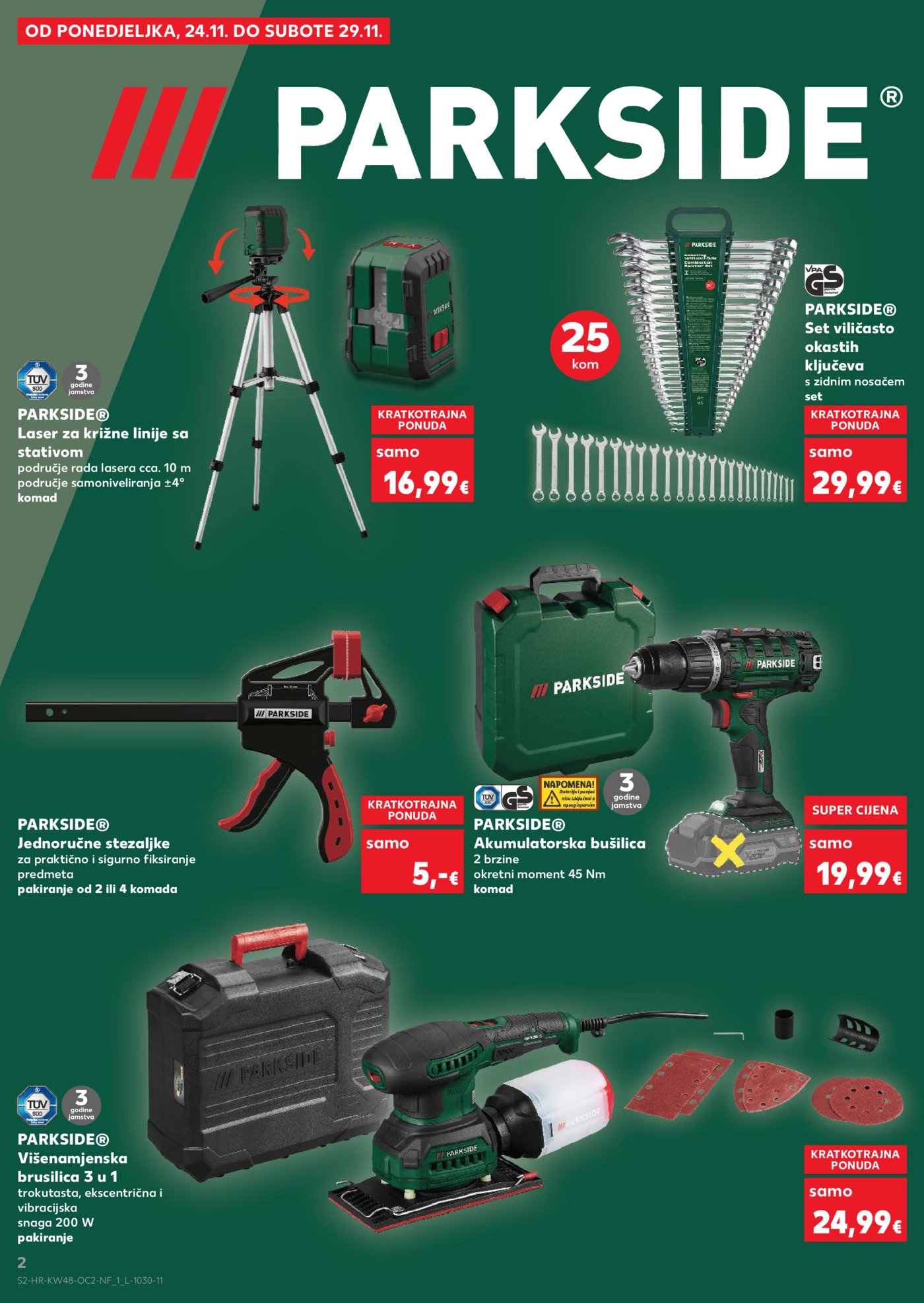 Kaufland katalog Neprehrambenih proizvoda 26.11. - 02.12.2025. VG, Po, Ro, Vo, Vu, DS, Ma, Iv