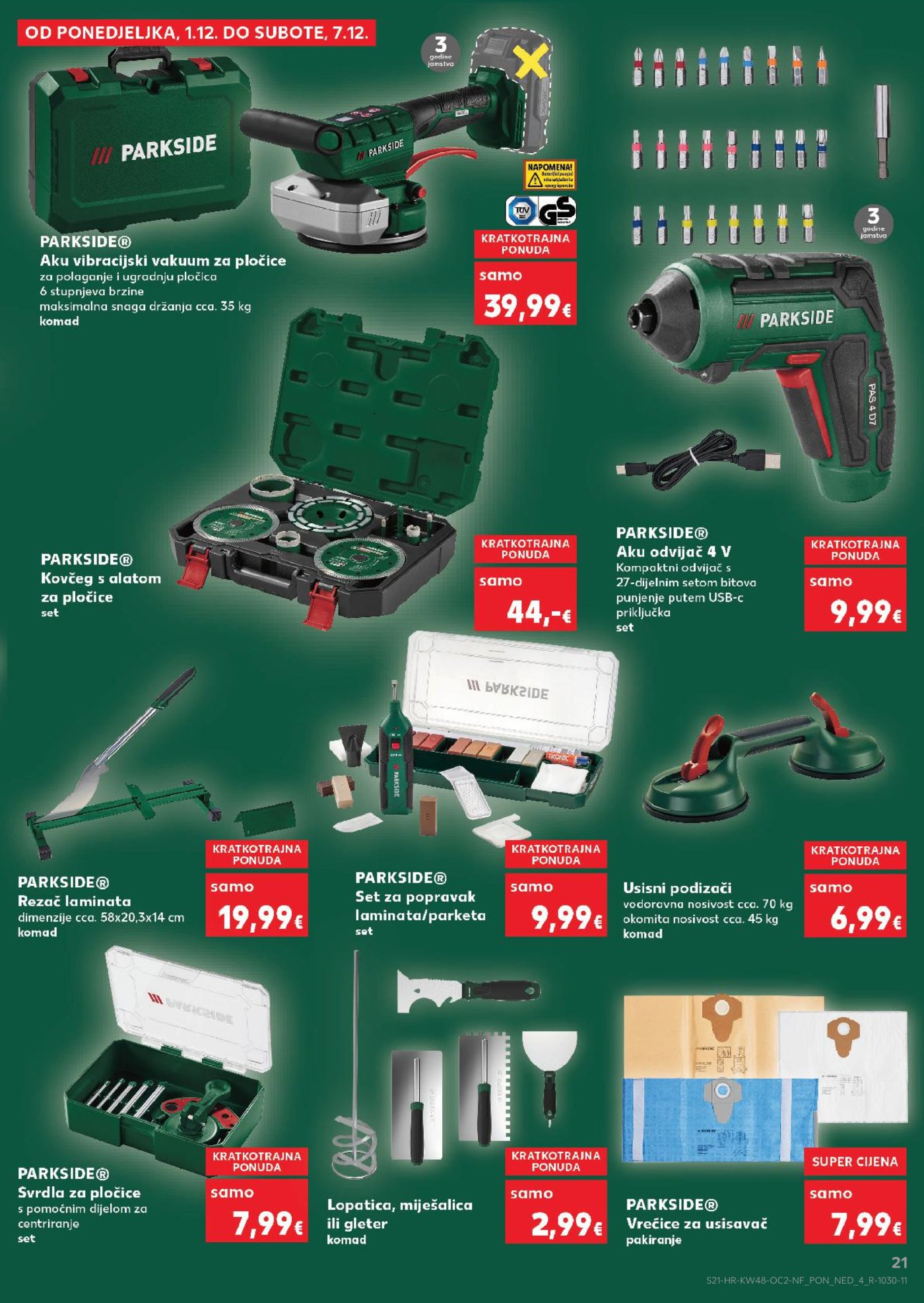 Kaufland katalog Neprehrambenih proizvoda 26.11. - 02.12.2025. VG, Po, Ro, Vo, Vu, DS, Ma, Iv