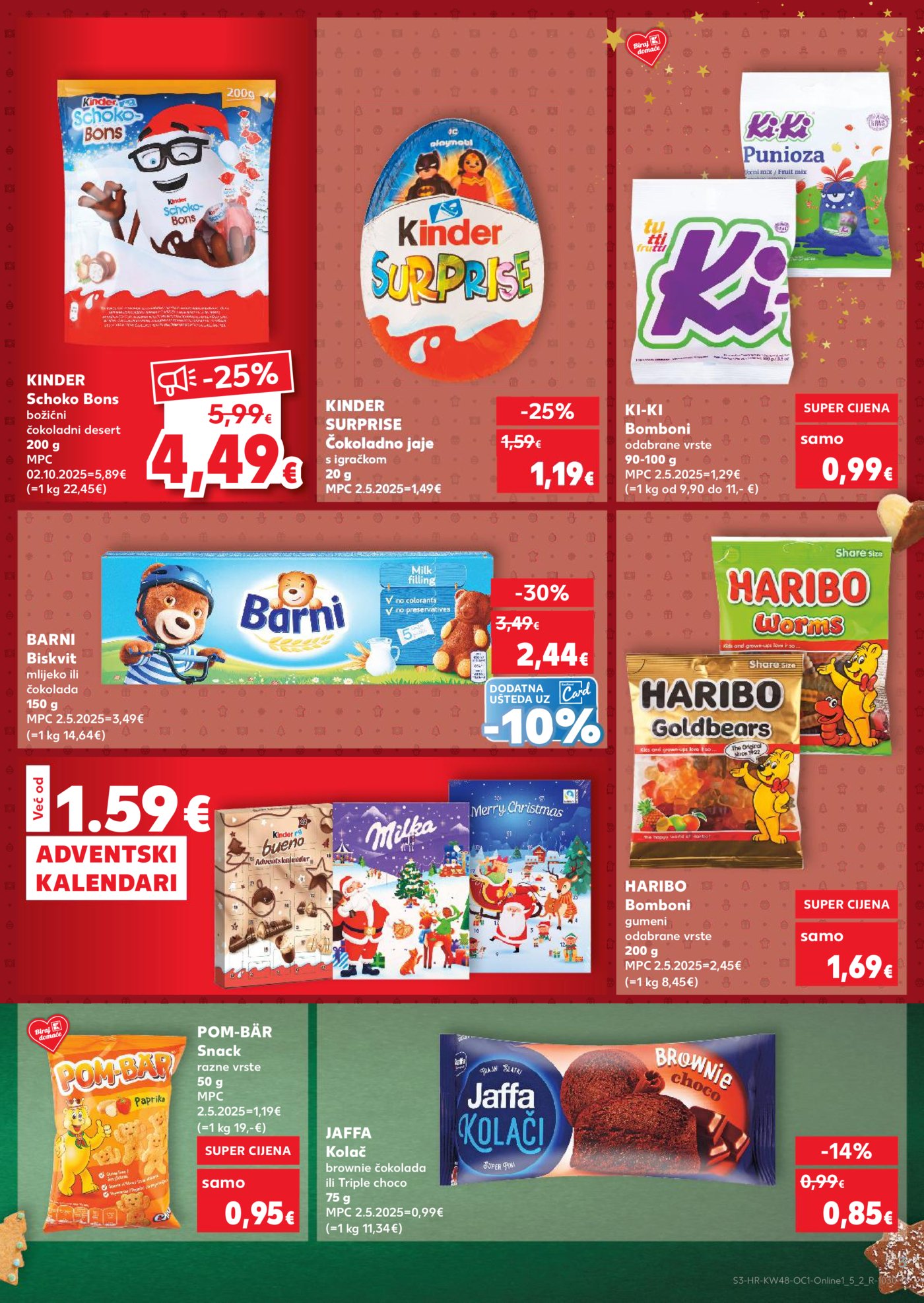 Kaufland katalog Robne marke 26.11. - 02.12.2025. Ravne Njive