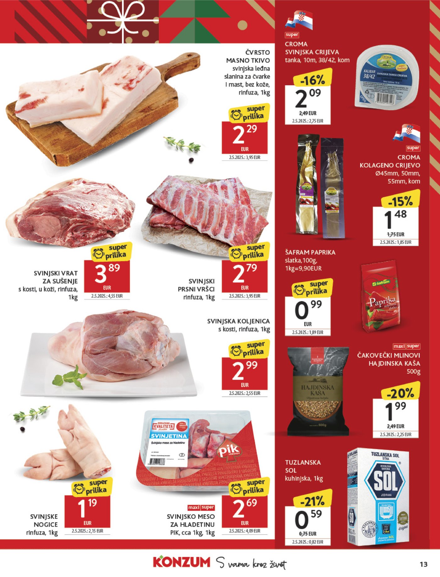 Konzum katalog Akcija 26.11. - 02.12.2025.
