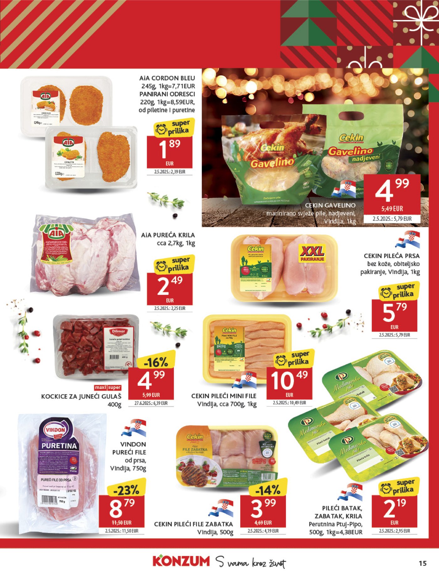 Konzum katalog Akcija 26.11. - 02.12.2025.