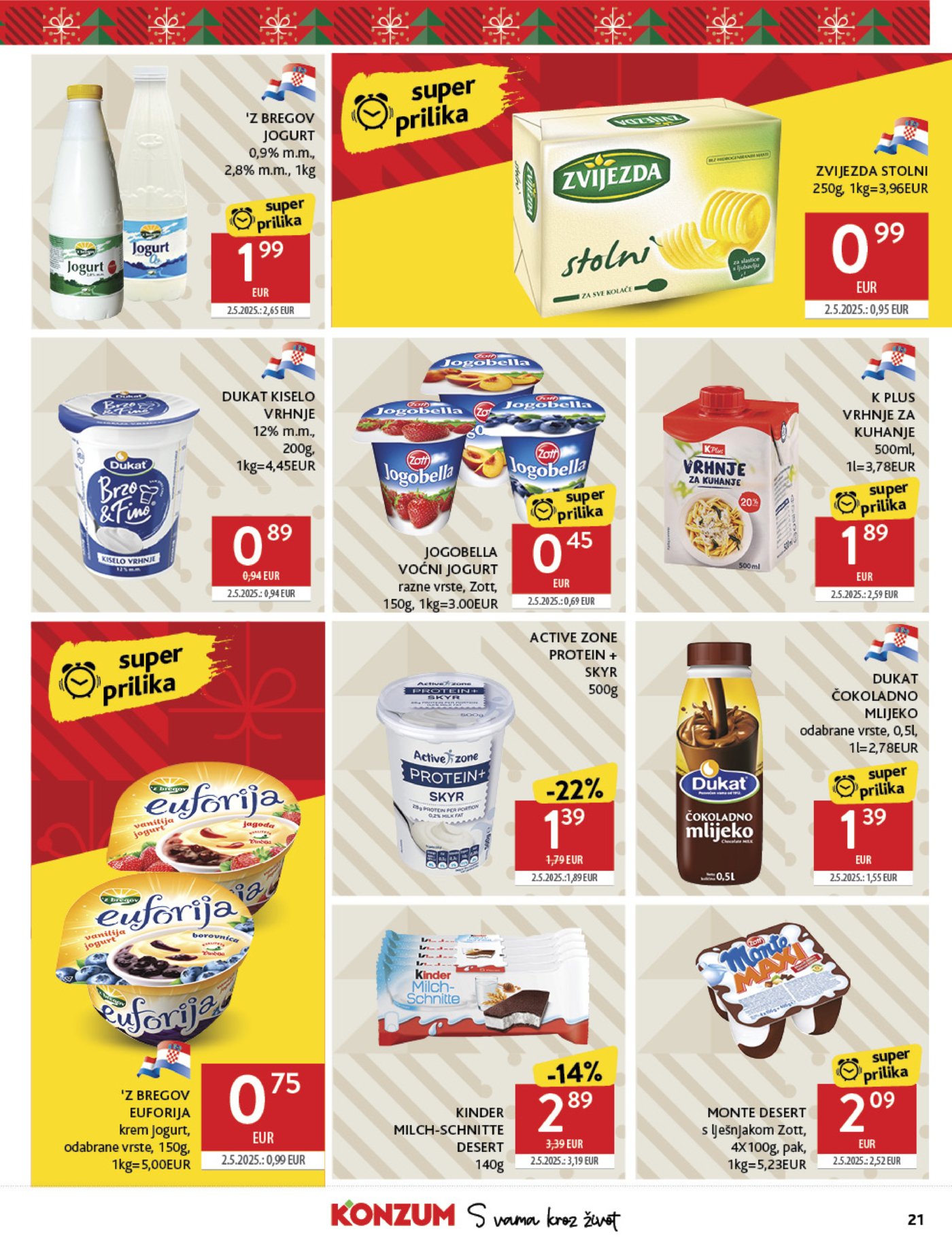 Konzum katalog Akcija 26.11. - 02.12.2025.