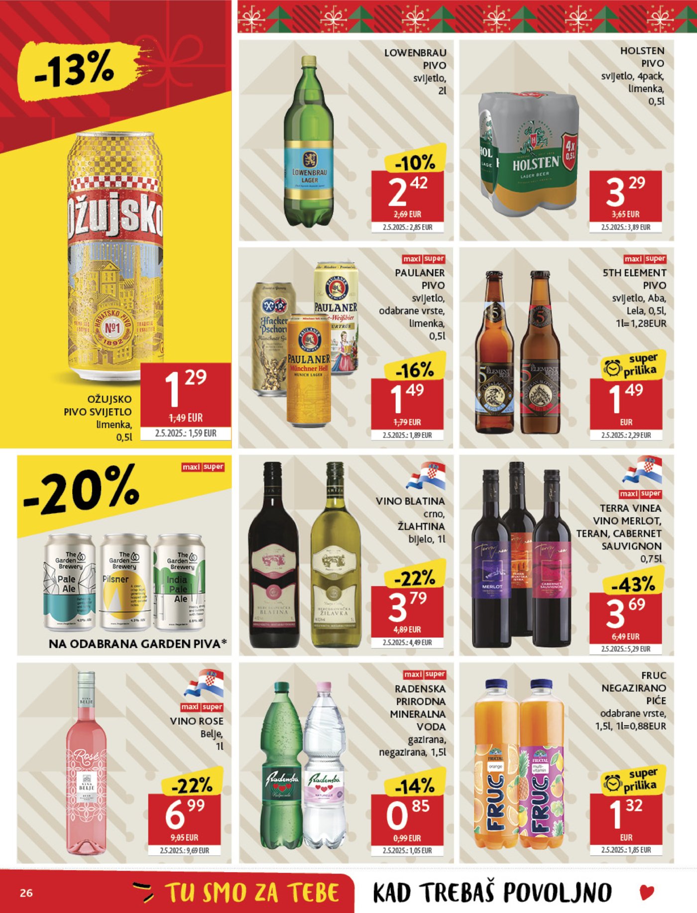 Konzum katalog Akcija 26.11. - 02.12.2025.