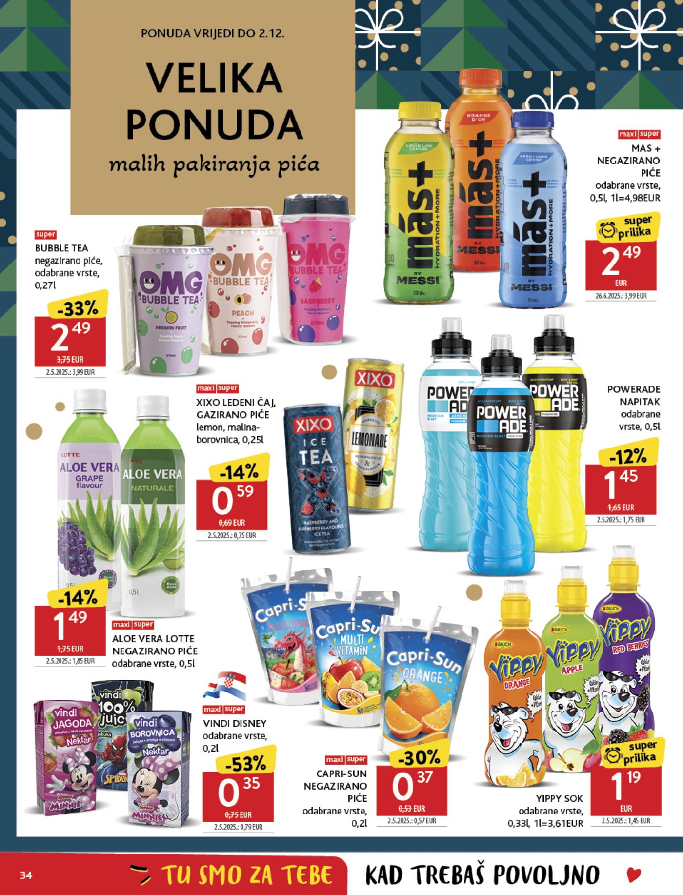 Konzum katalog Akcija 26.11. - 02.12.2025.