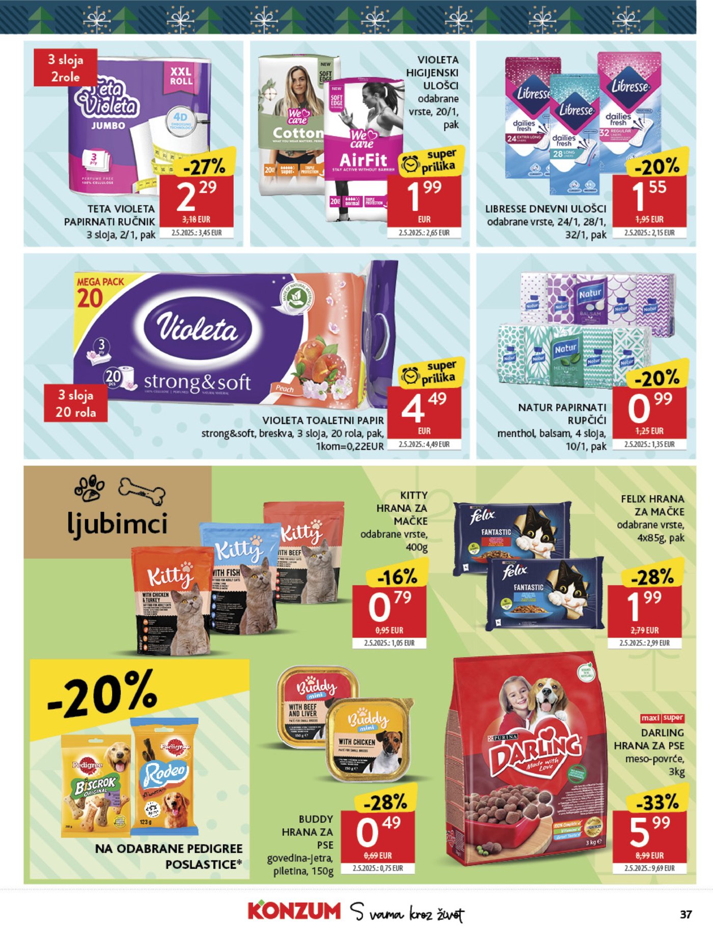 Konzum katalog Akcija 26.11. - 02.12.2025.