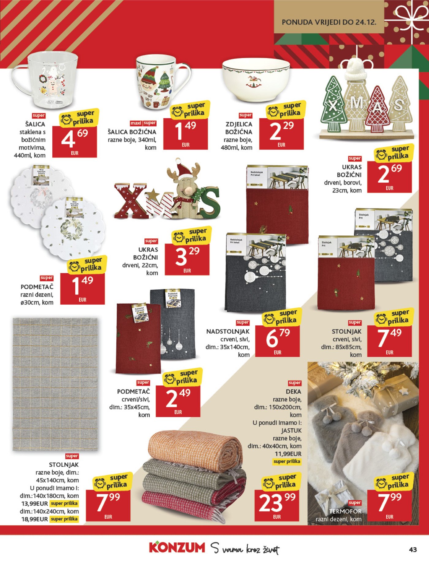 Konzum katalog Akcija 26.11. - 02.12.2025.