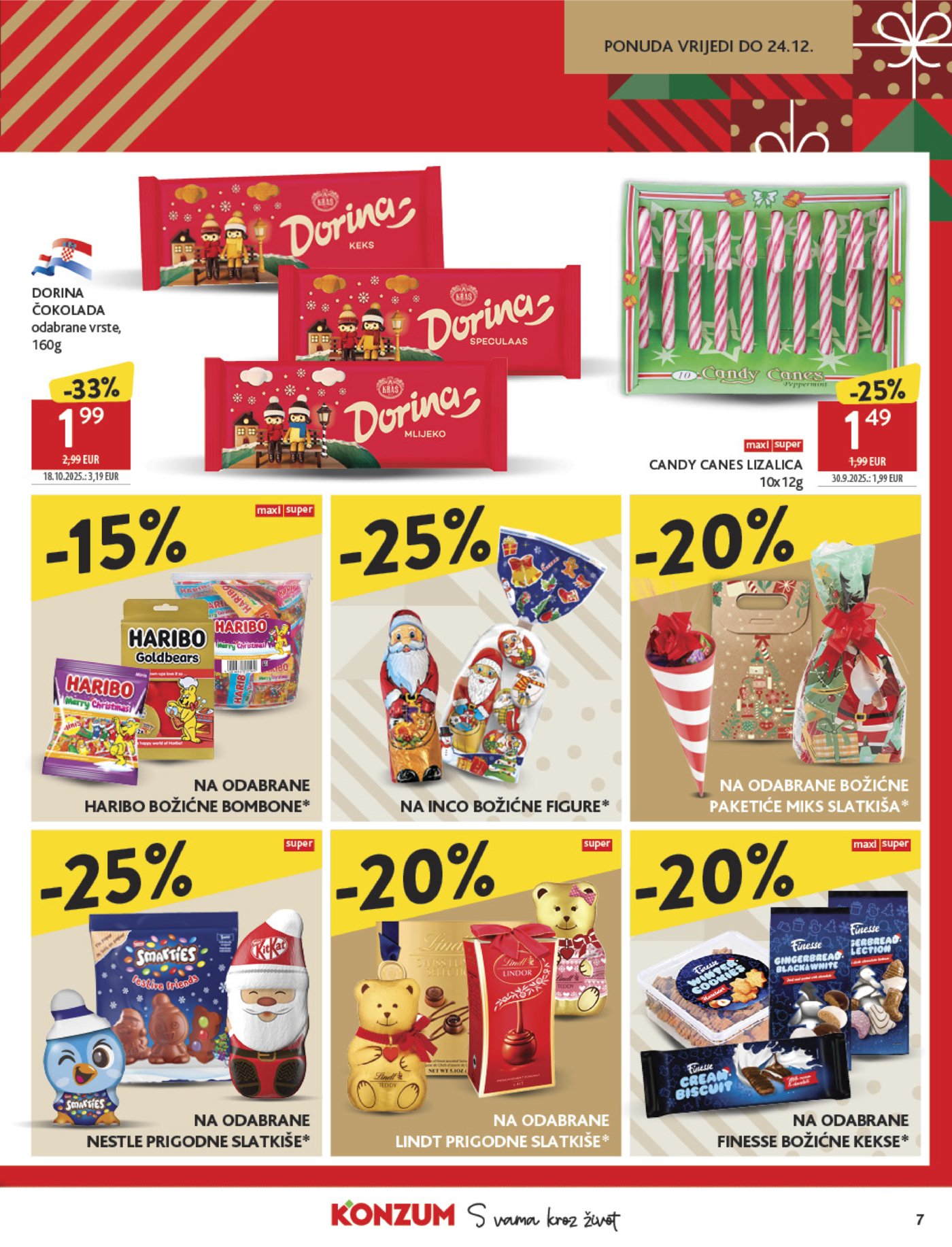 Konzum katalog Akcija 26.11. - 02.12.2025.