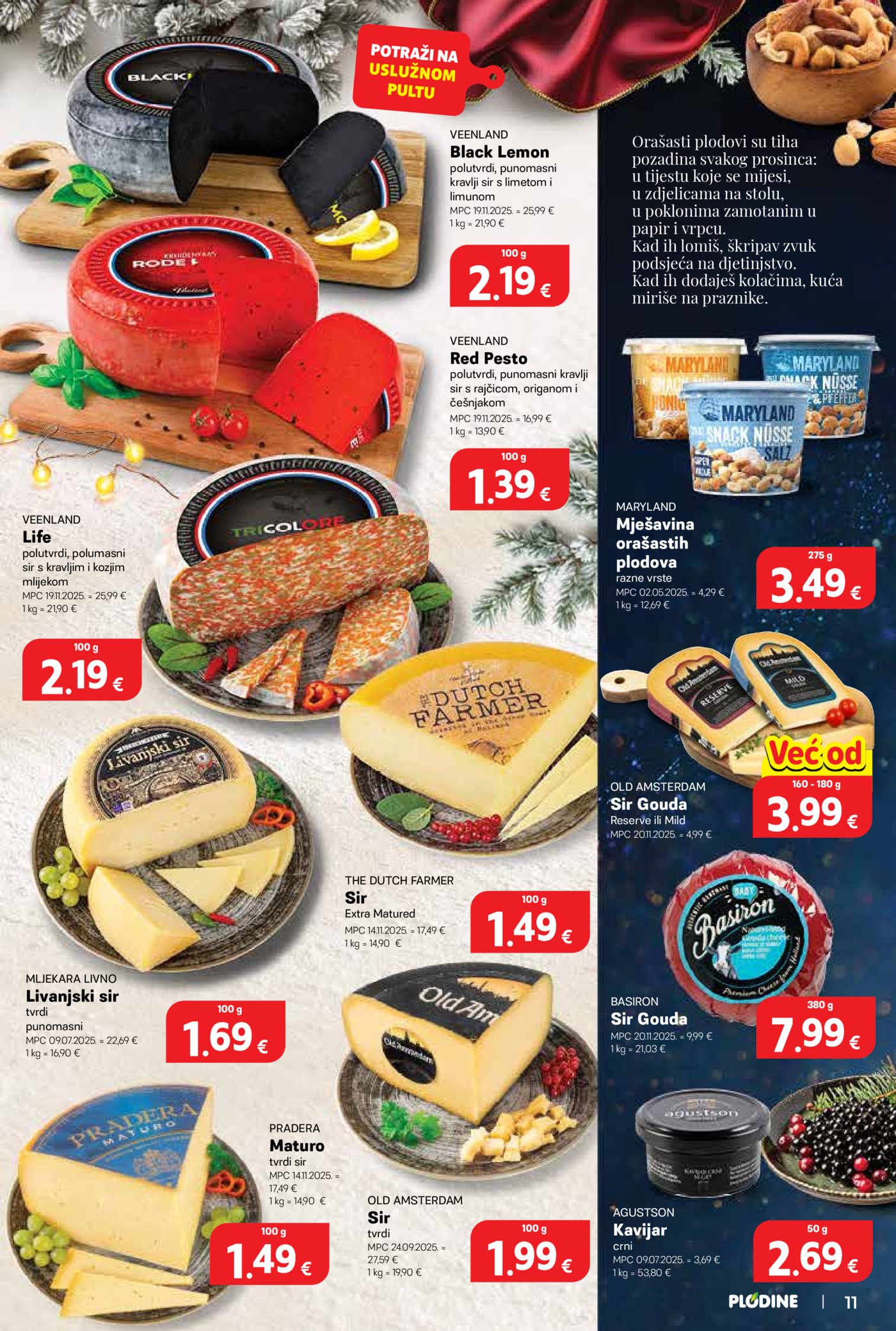 Plodine Delicije katalog Akcija 26.11.-31.12.2025.