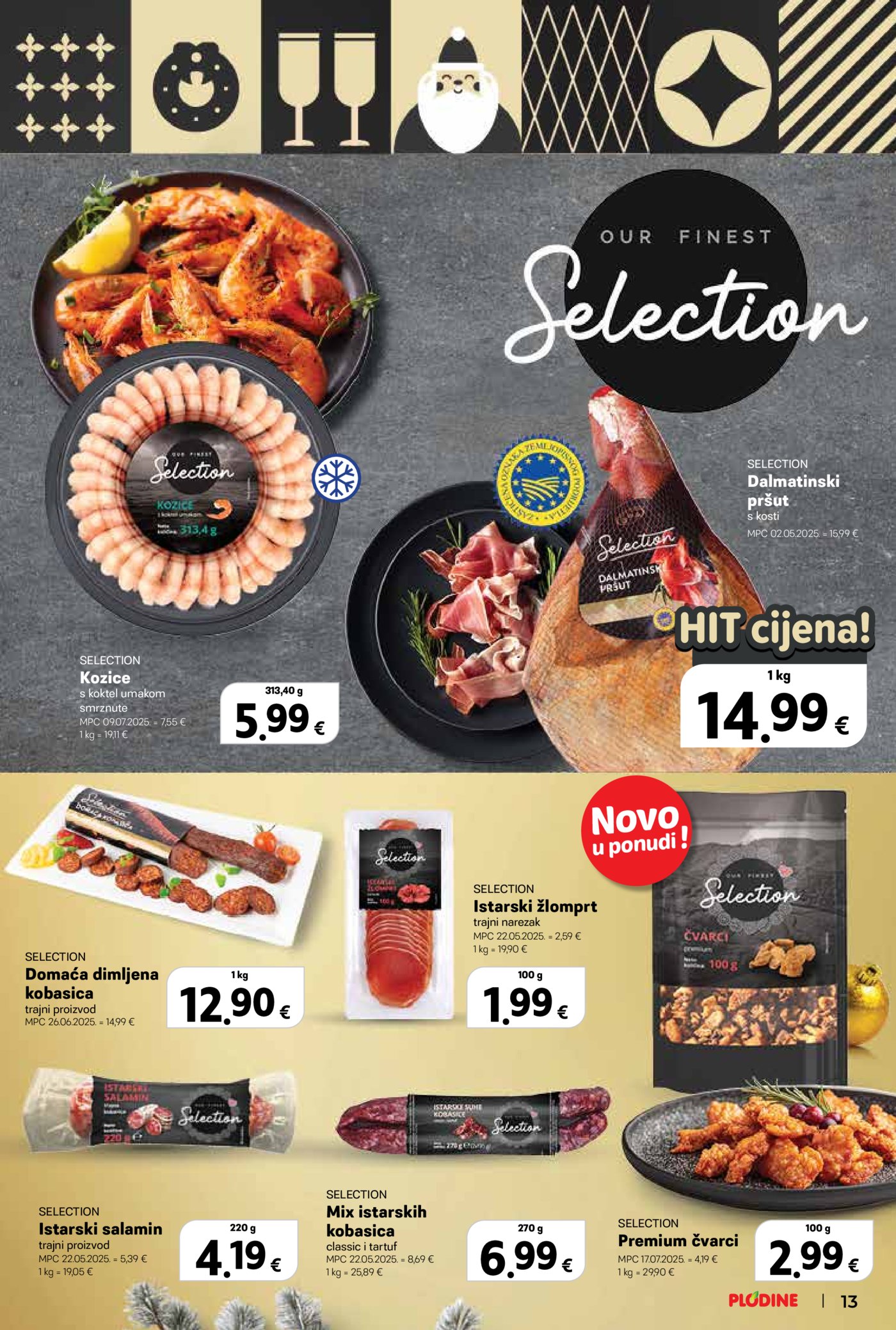 Plodine Delicije katalog Akcija 26.11.-31.12.2025.