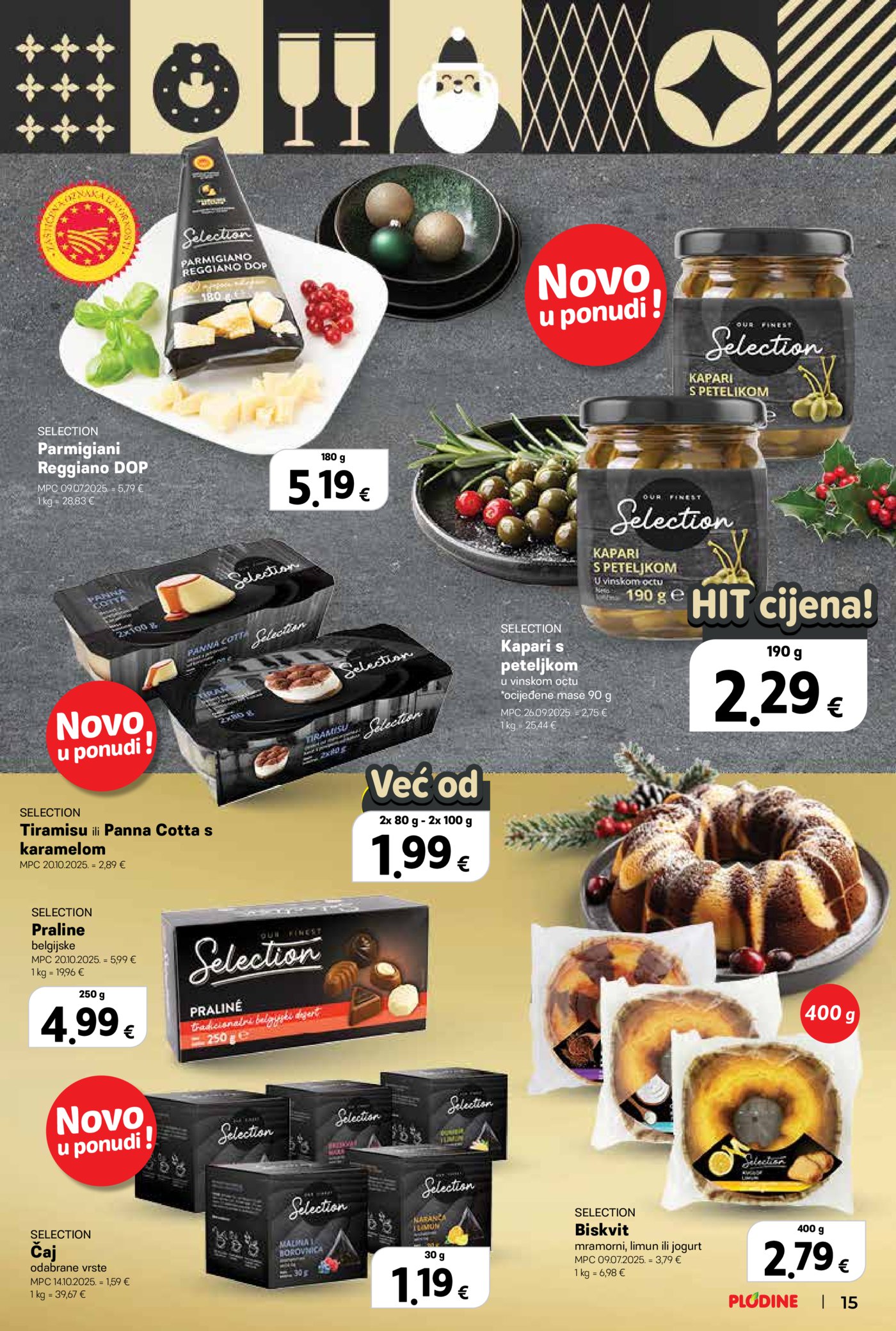 Plodine Delicije katalog Akcija 26.11.-31.12.2025.