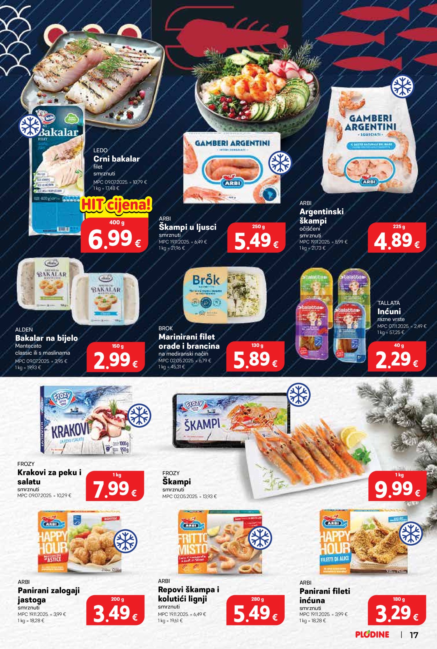 Plodine Delicije katalog Akcija 26.11.-31.12.2025.