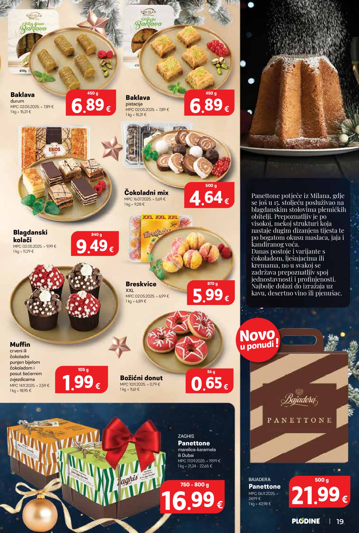Plodine Delicije katalog Akcija 26.11.-31.12.2025.