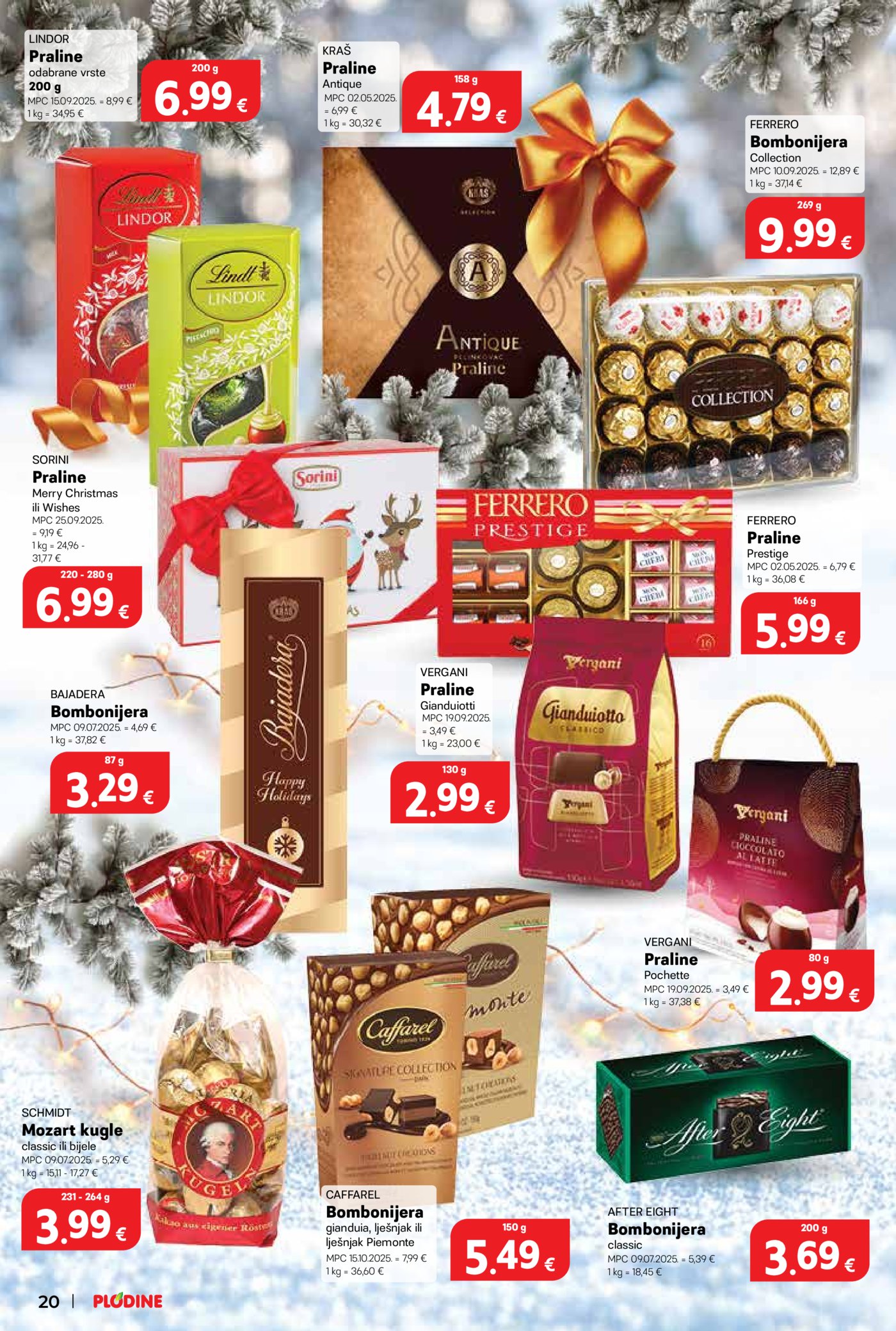Plodine Delicije katalog Akcija 26.11.-31.12.2025.