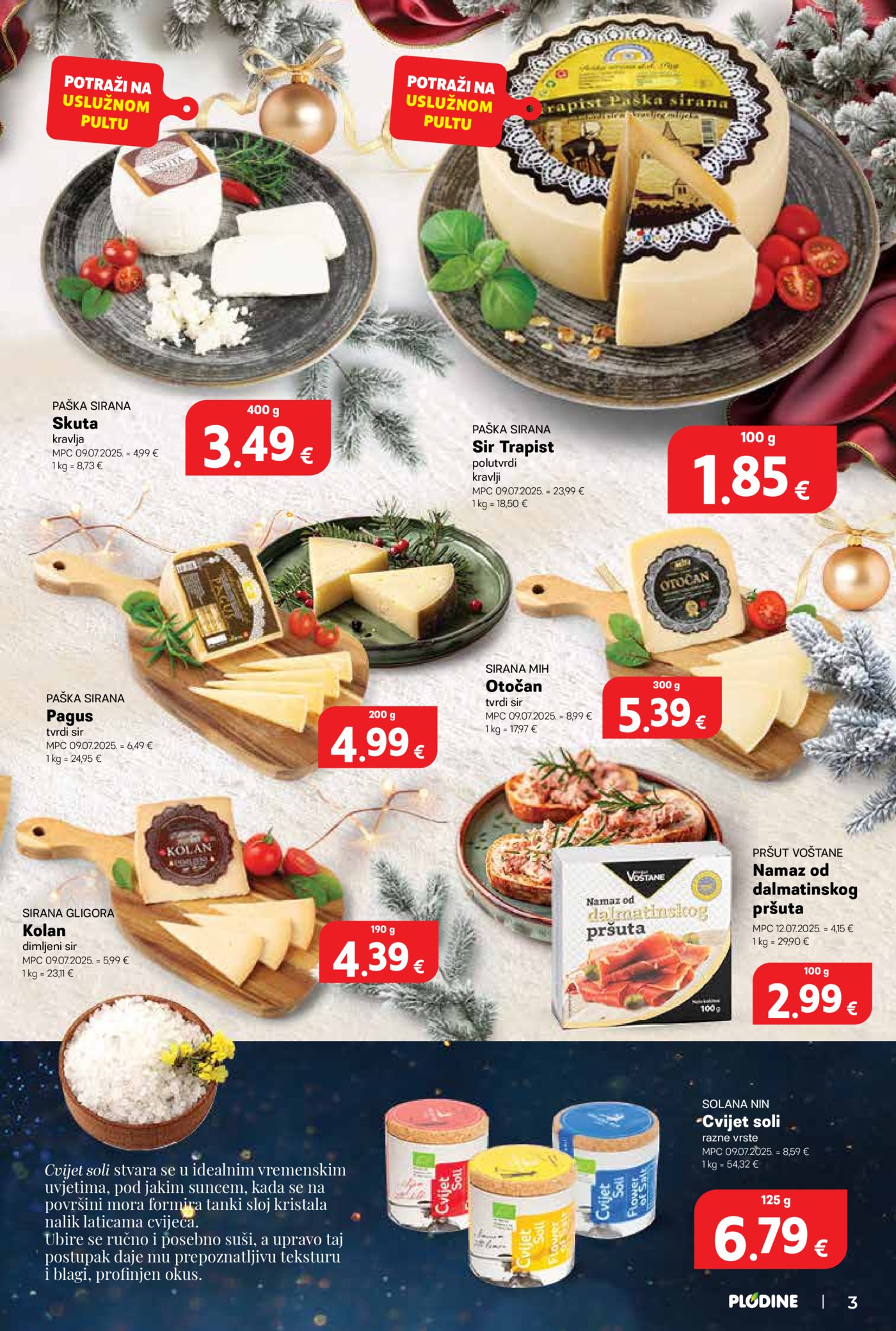Plodine Delicije katalog Akcija 26.11.-31.12.2025.