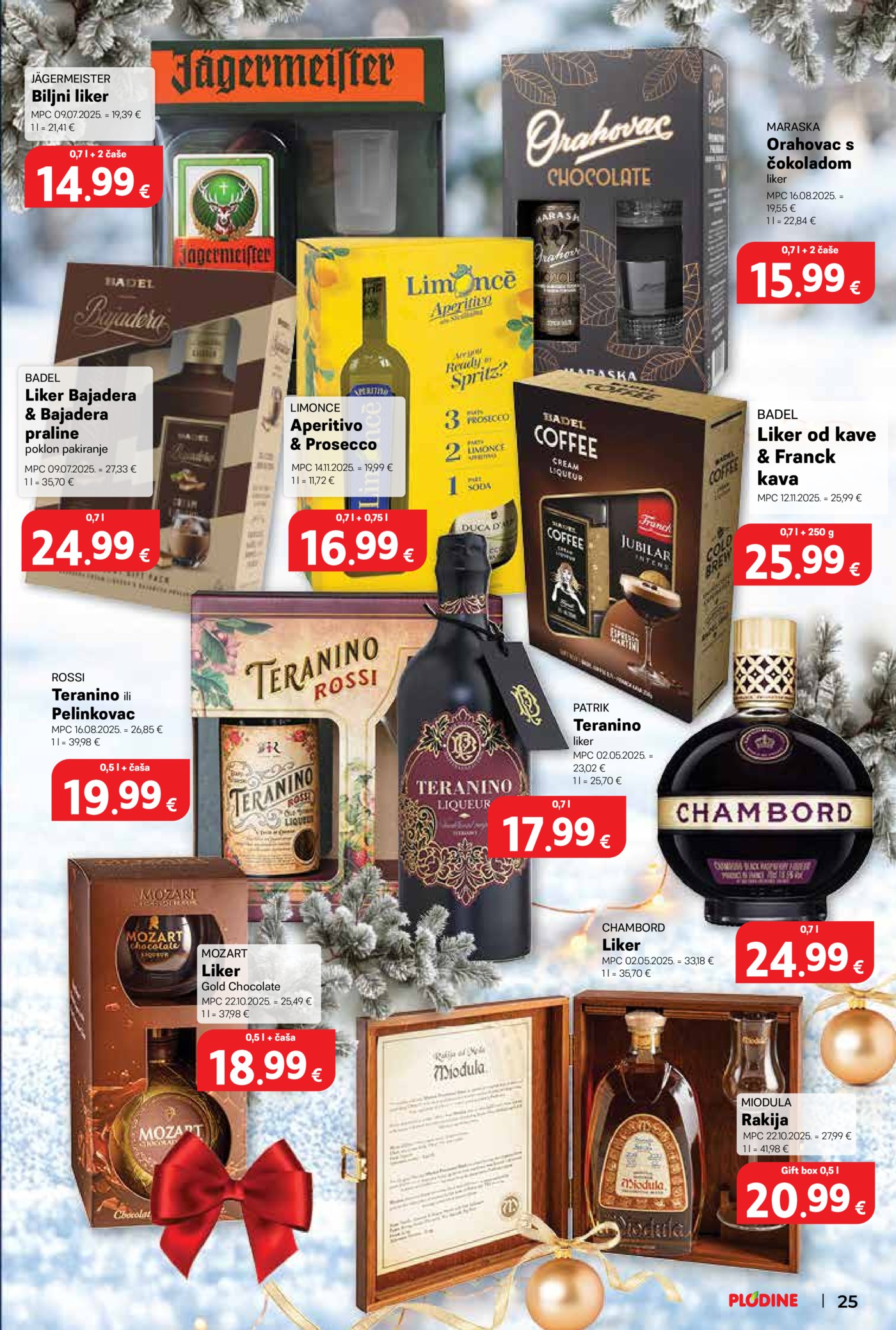 Plodine Delicije katalog Akcija 26.11.-31.12.2025.
