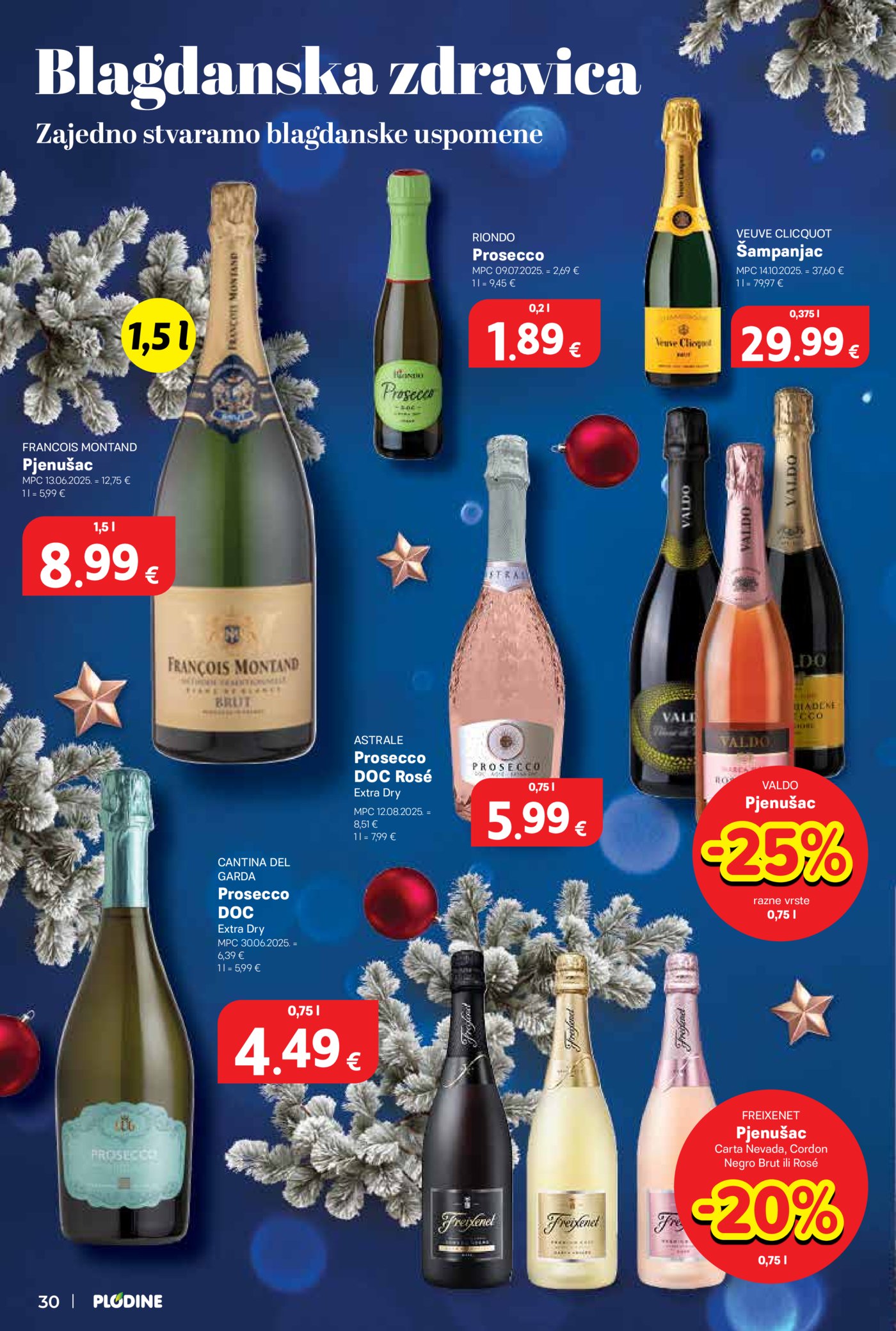 Plodine Delicije katalog Akcija 26.11.-31.12.2025.