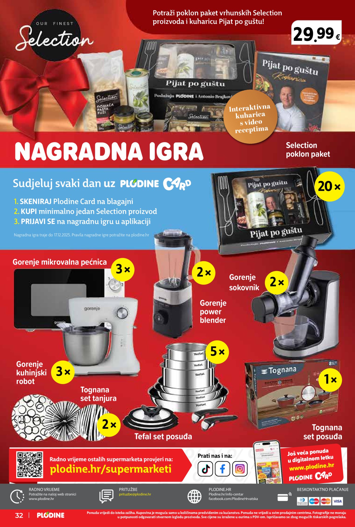 Plodine Delicije katalog Akcija 26.11.-31.12.2025.