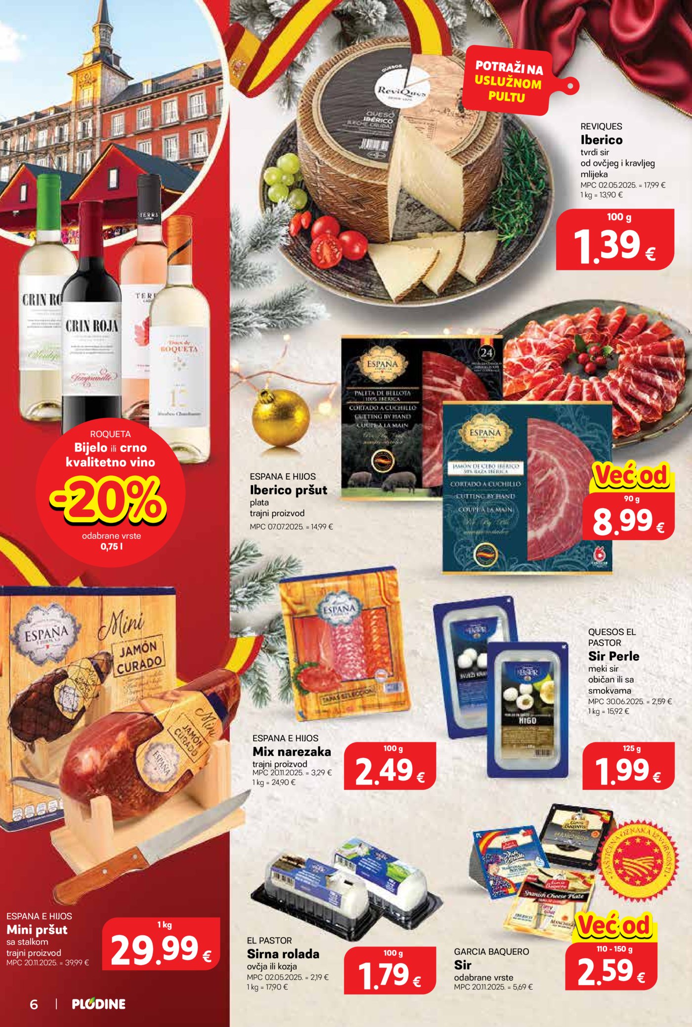 Plodine Delicije katalog Akcija 26.11.-31.12.2025.