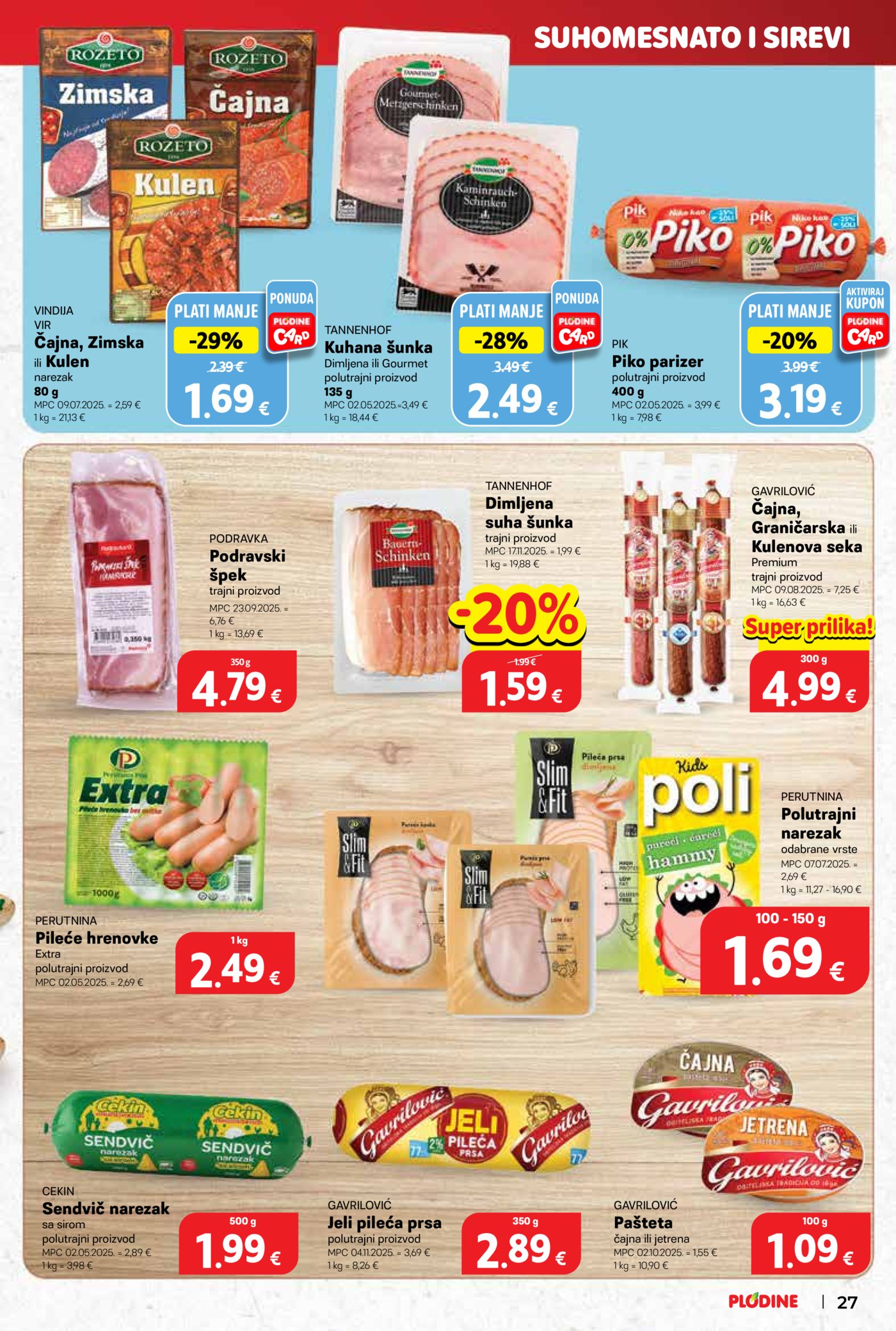 Plodine katalog Akcija 26.11.-2.12.2025.