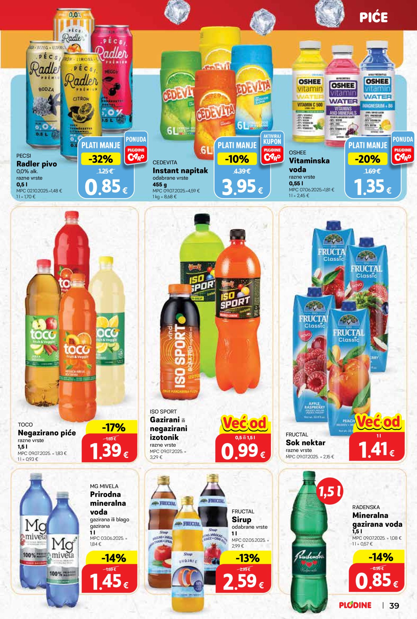 Plodine katalog Akcija 26.11.-2.12.2025.