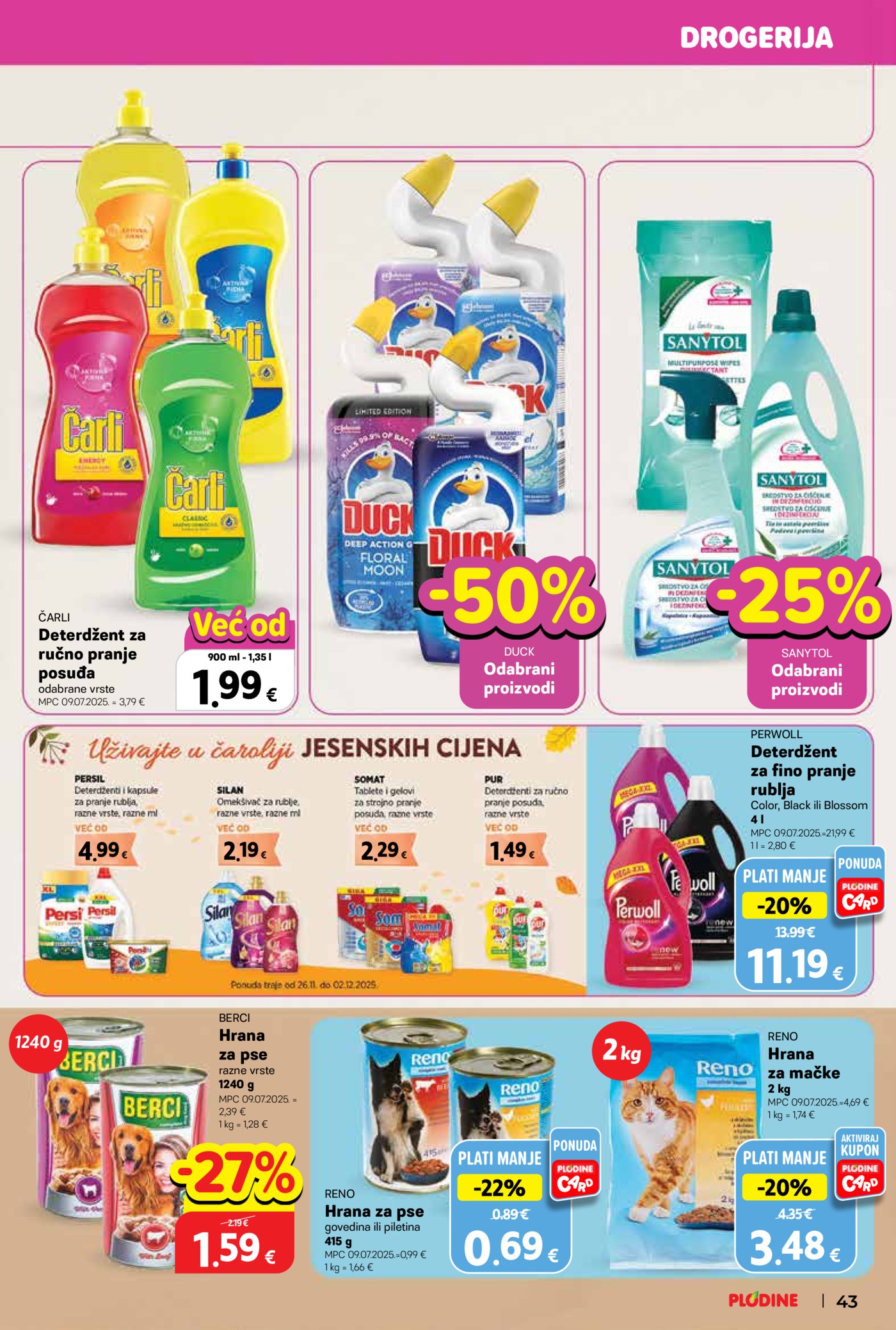 Plodine katalog Akcija 26.11.-2.12.2025.