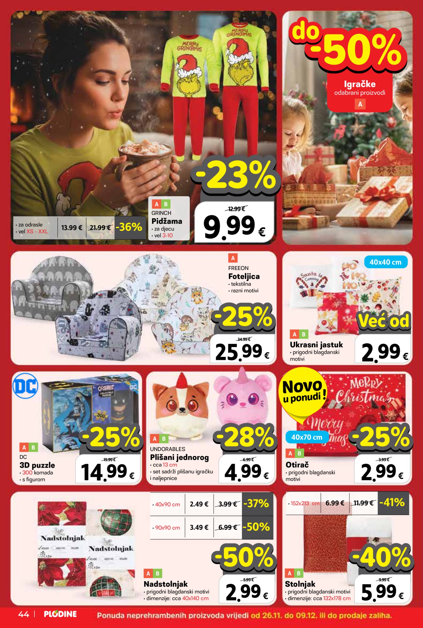 Plodine katalog Akcija 26.11.-2.12.2025.