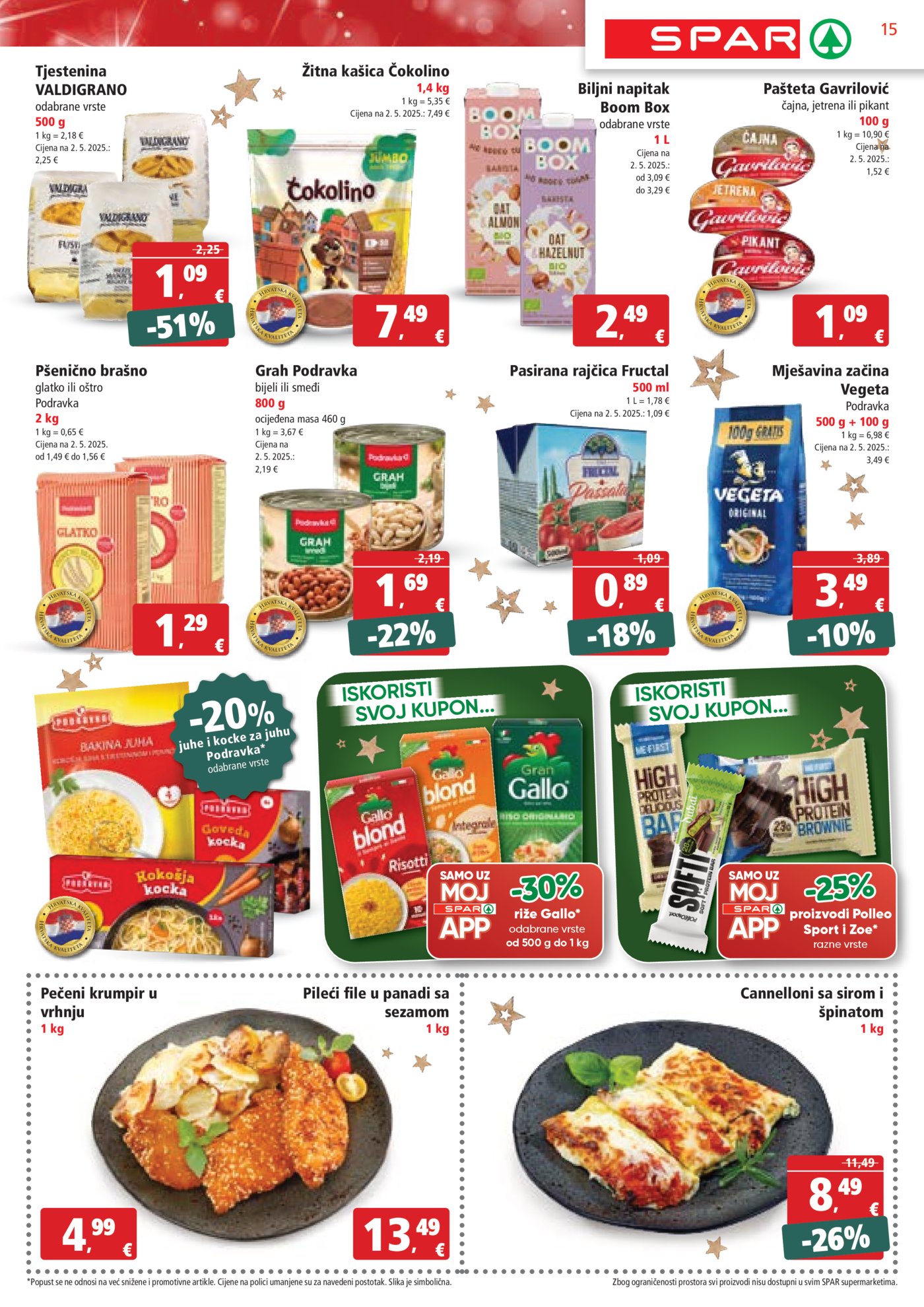 SPAR katalog Akcija 26.11. - 02.12.2025.