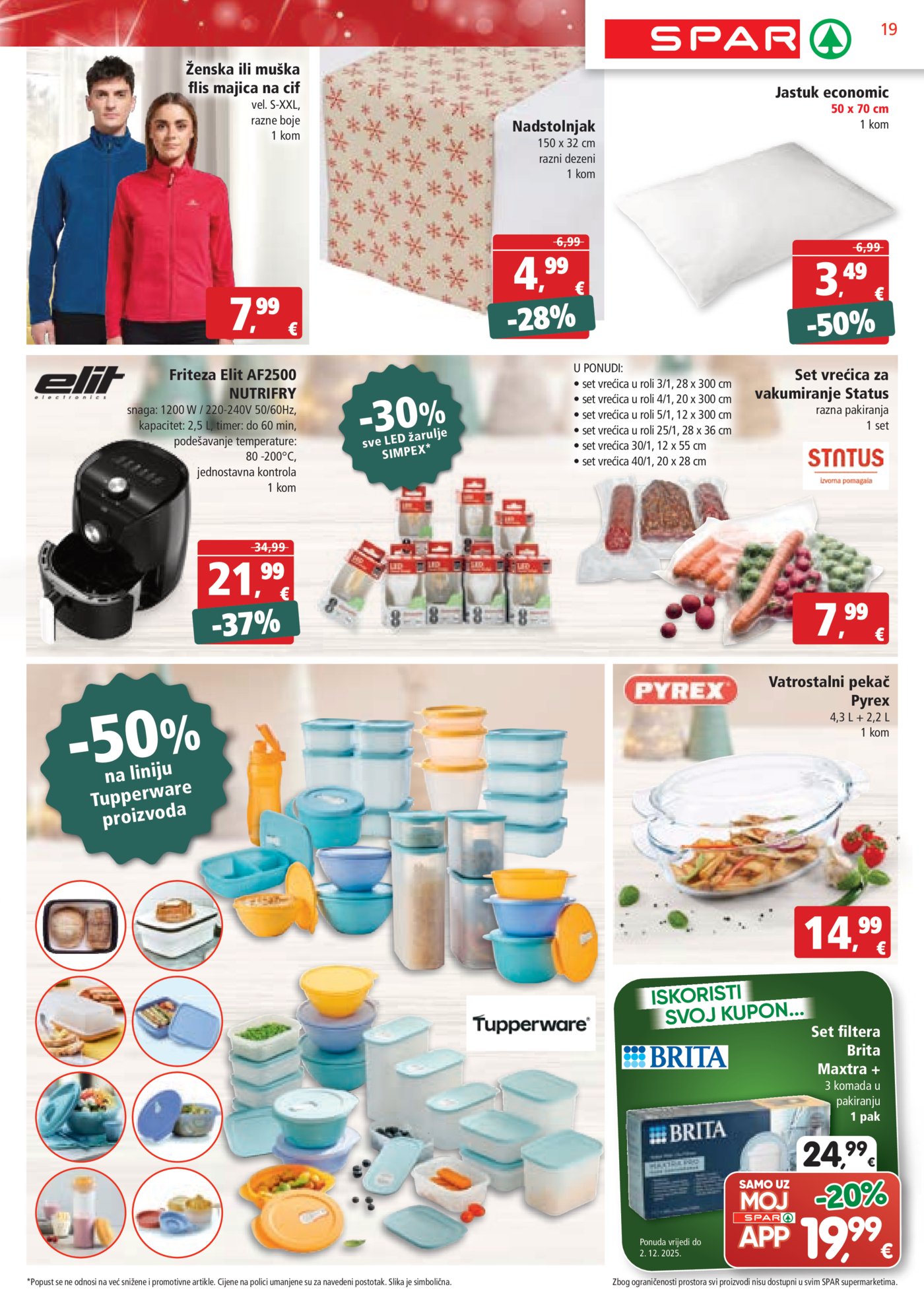 SPAR katalog Akcija 26.11. - 02.12.2025.