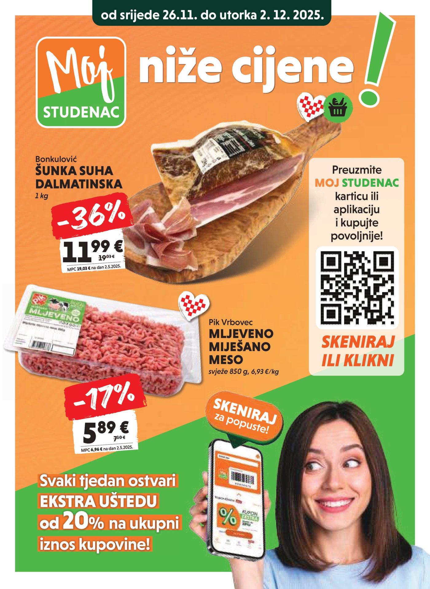Studenac katalog Tjedna Akcija 26.11. - 02.12.2025.