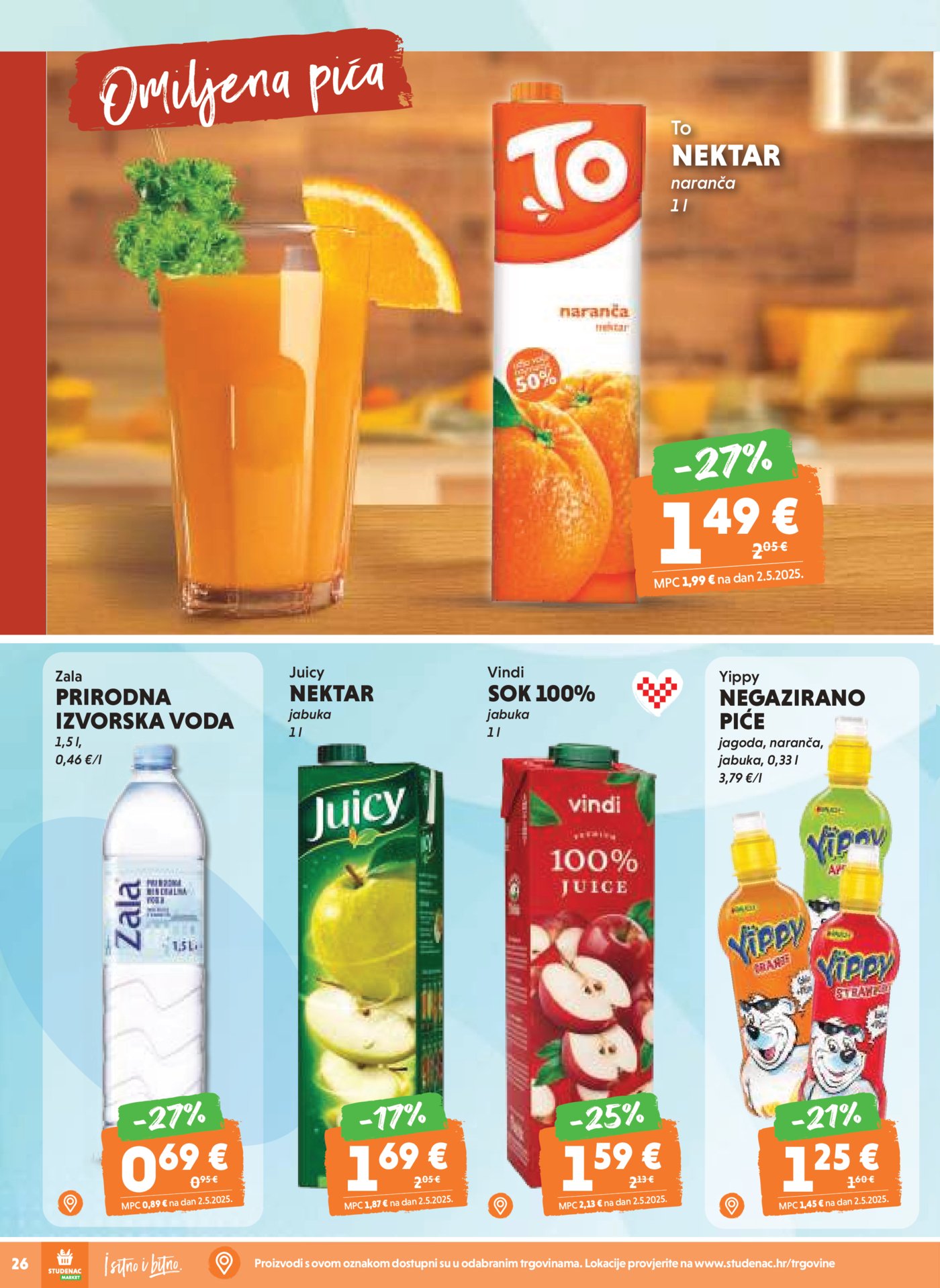 Studenac katalog Tjedna Akcija 26.11. - 02.12.2025.