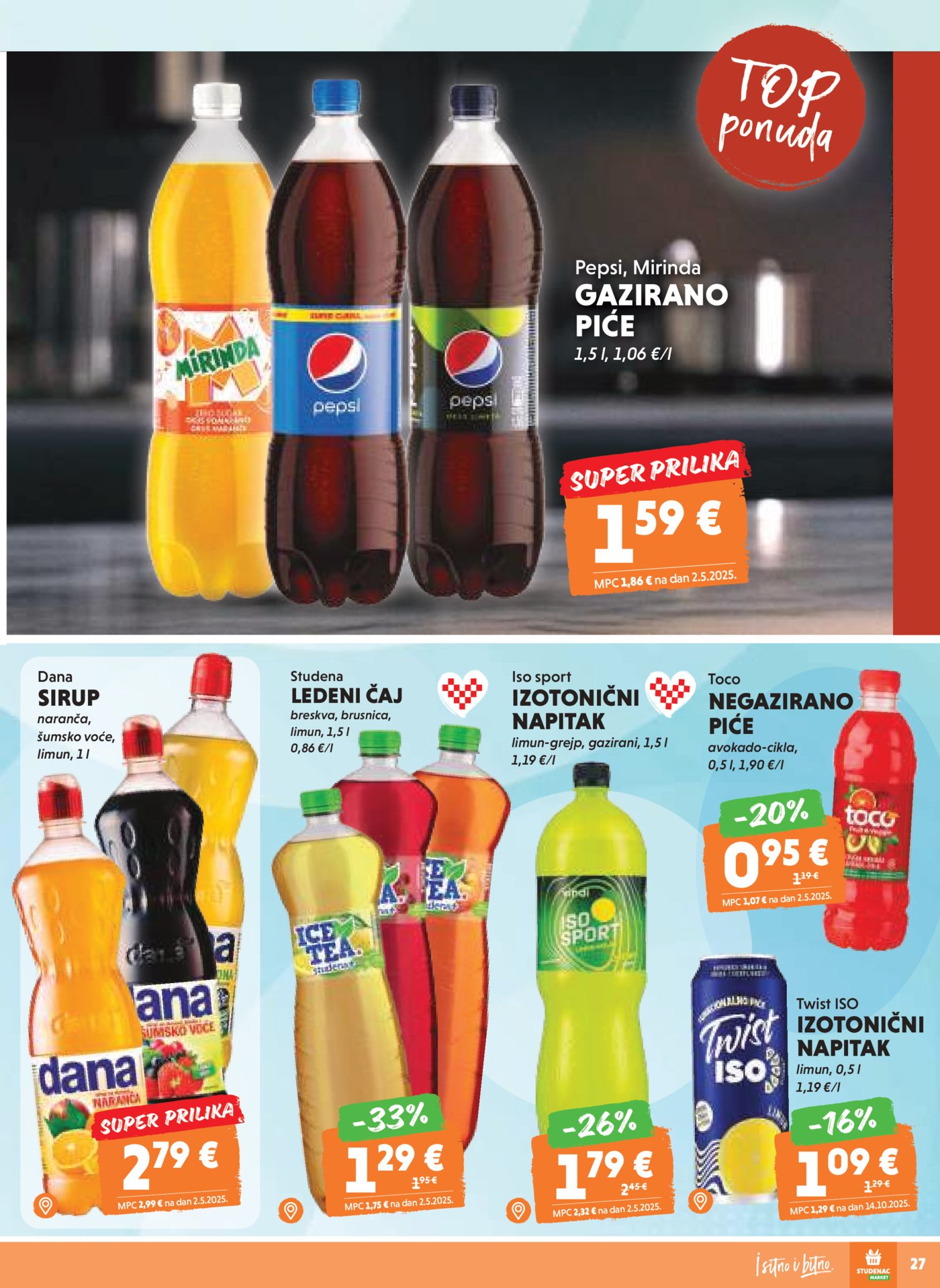 Studenac katalog Tjedna Akcija 26.11. - 02.12.2025.