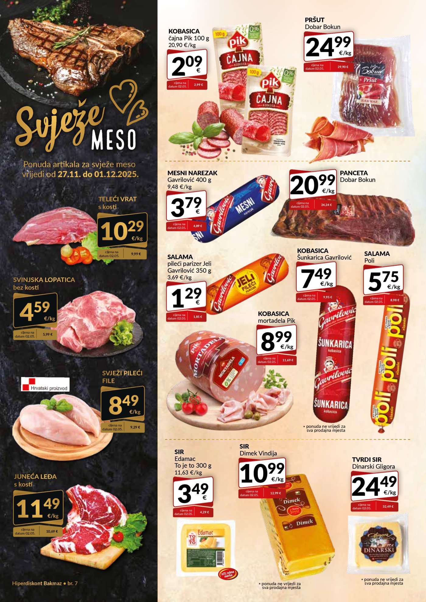 Bakmaz katalog akcija 27.11.2025.-3.12.2025.