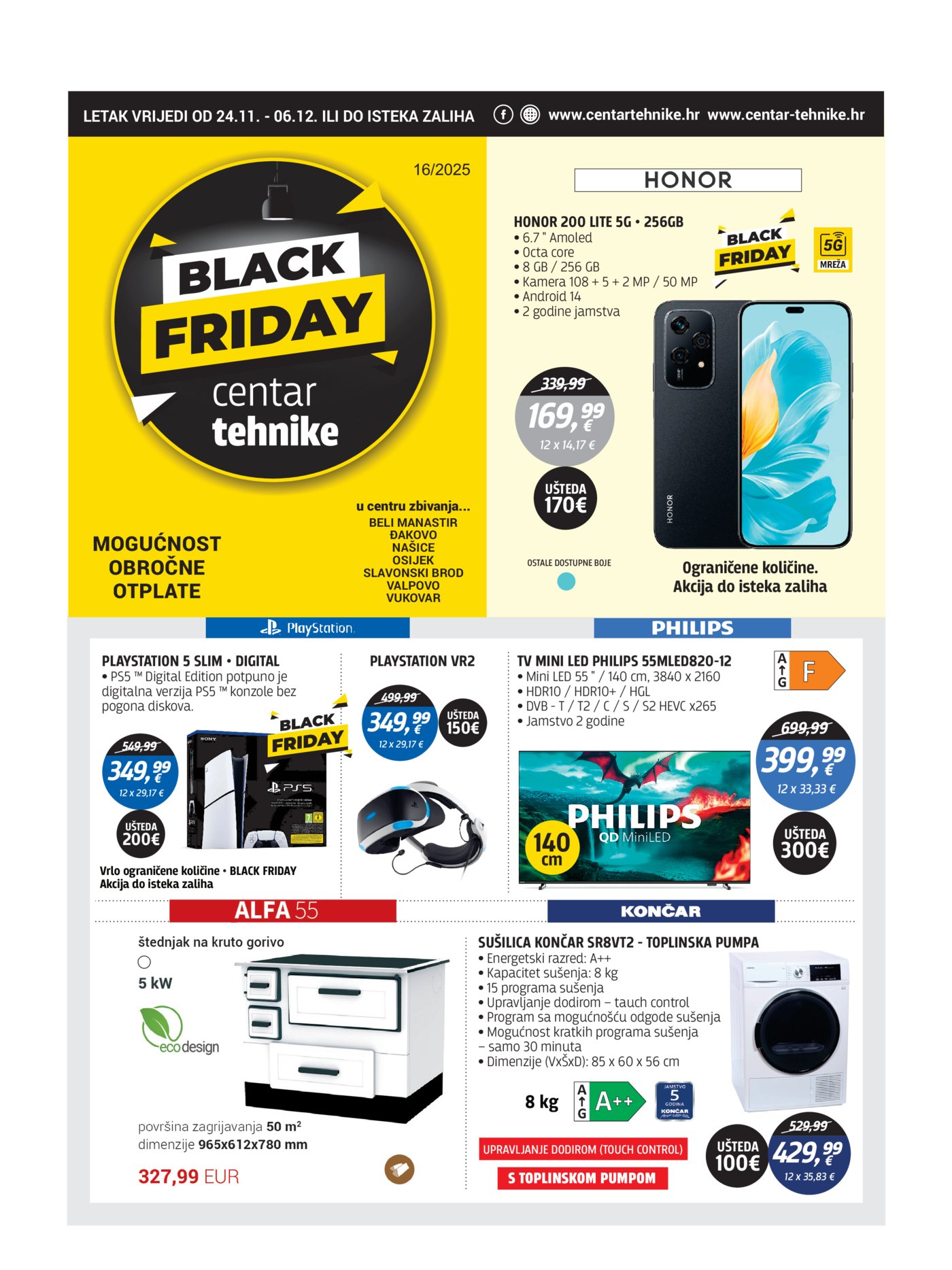 Centar tehnike katalog black friday 24.11.-6.12.2025.